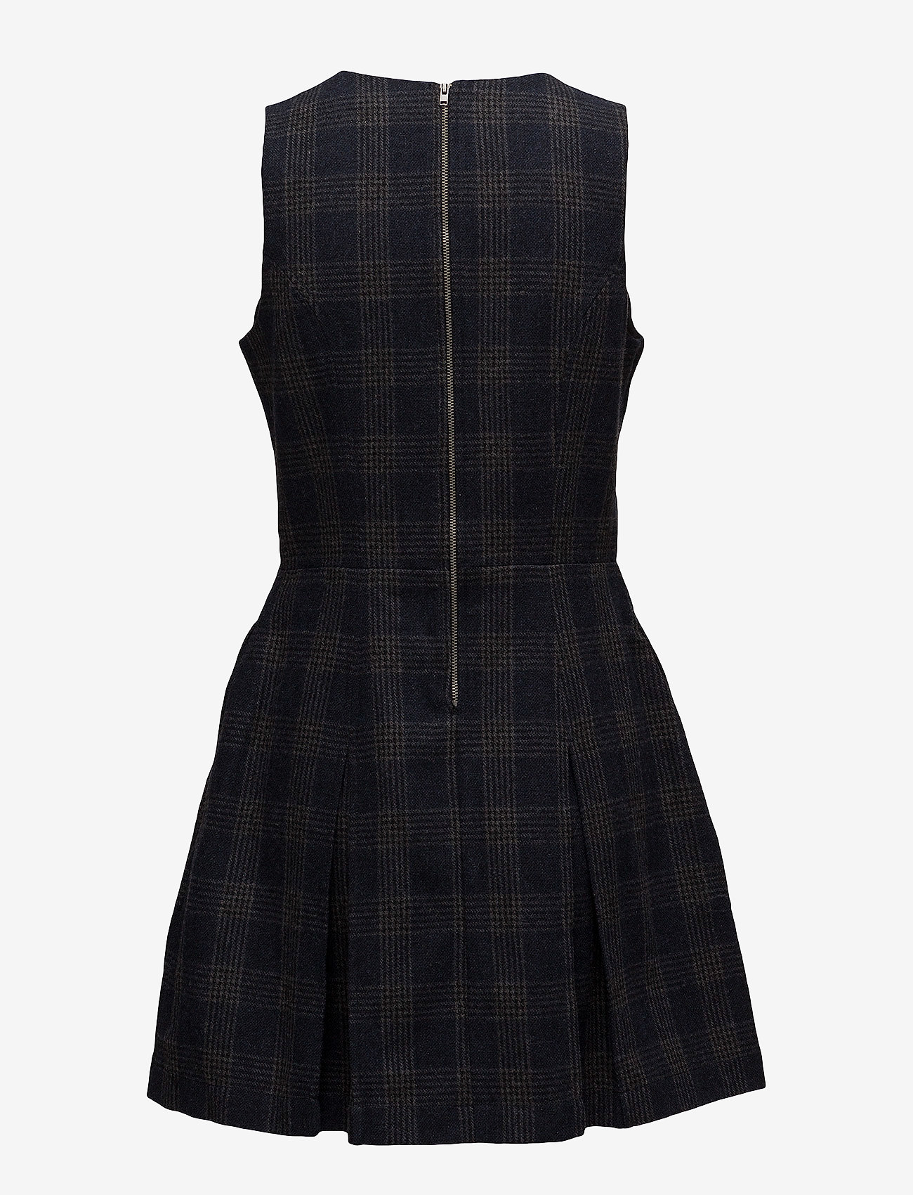 Superdry - GEORGIE SHIFT DRESS - navy charcoal check - 1