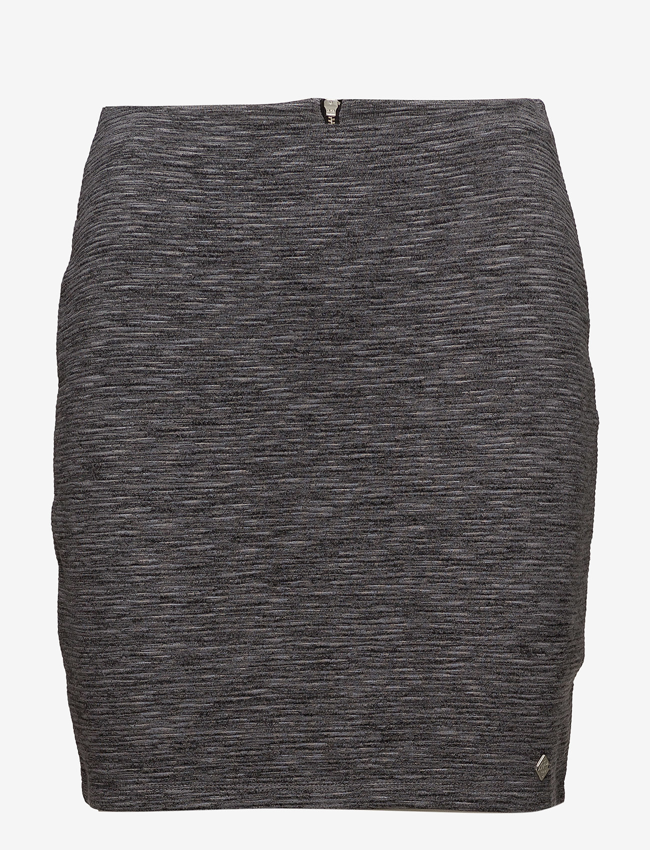 Superdry - EDISON MINI SKIRT - charcoal twist - 0