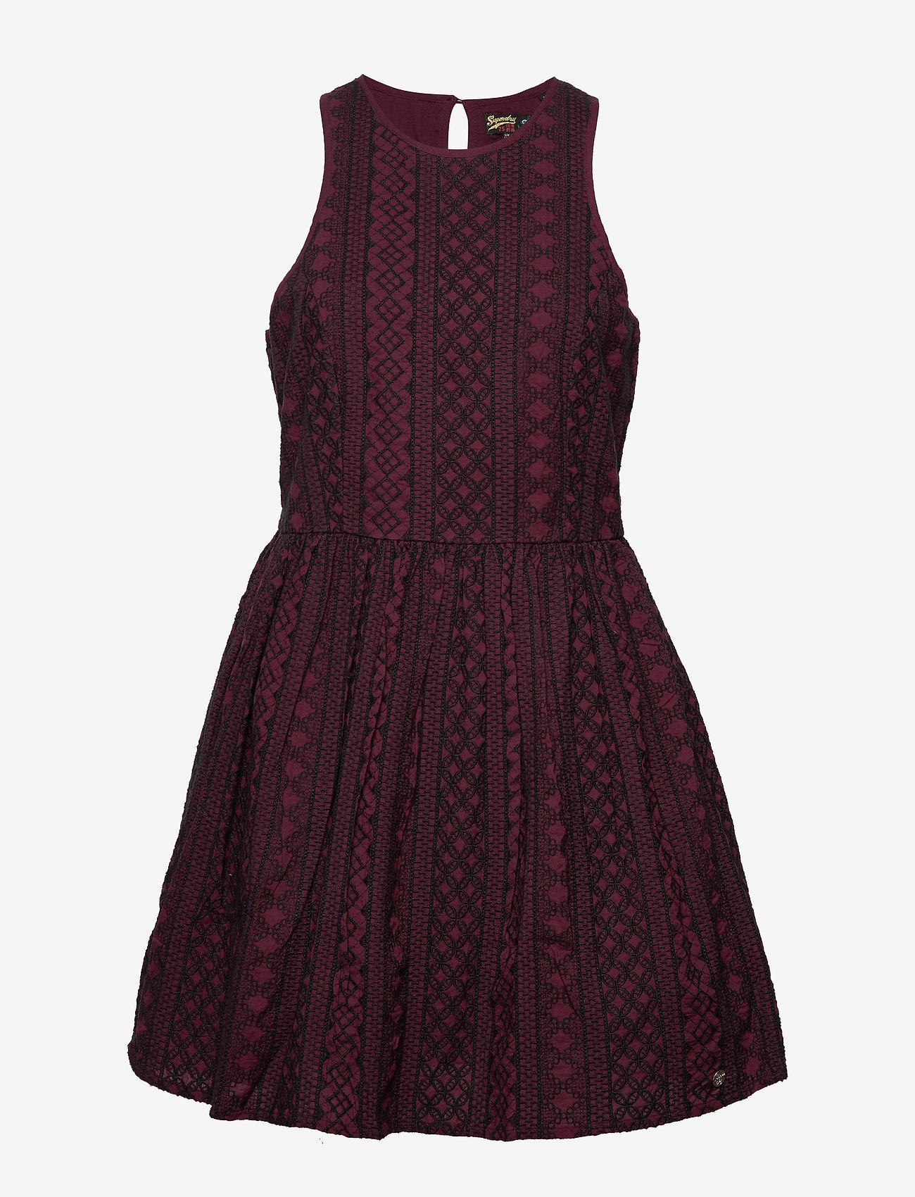 BURGUNDY/BLACK