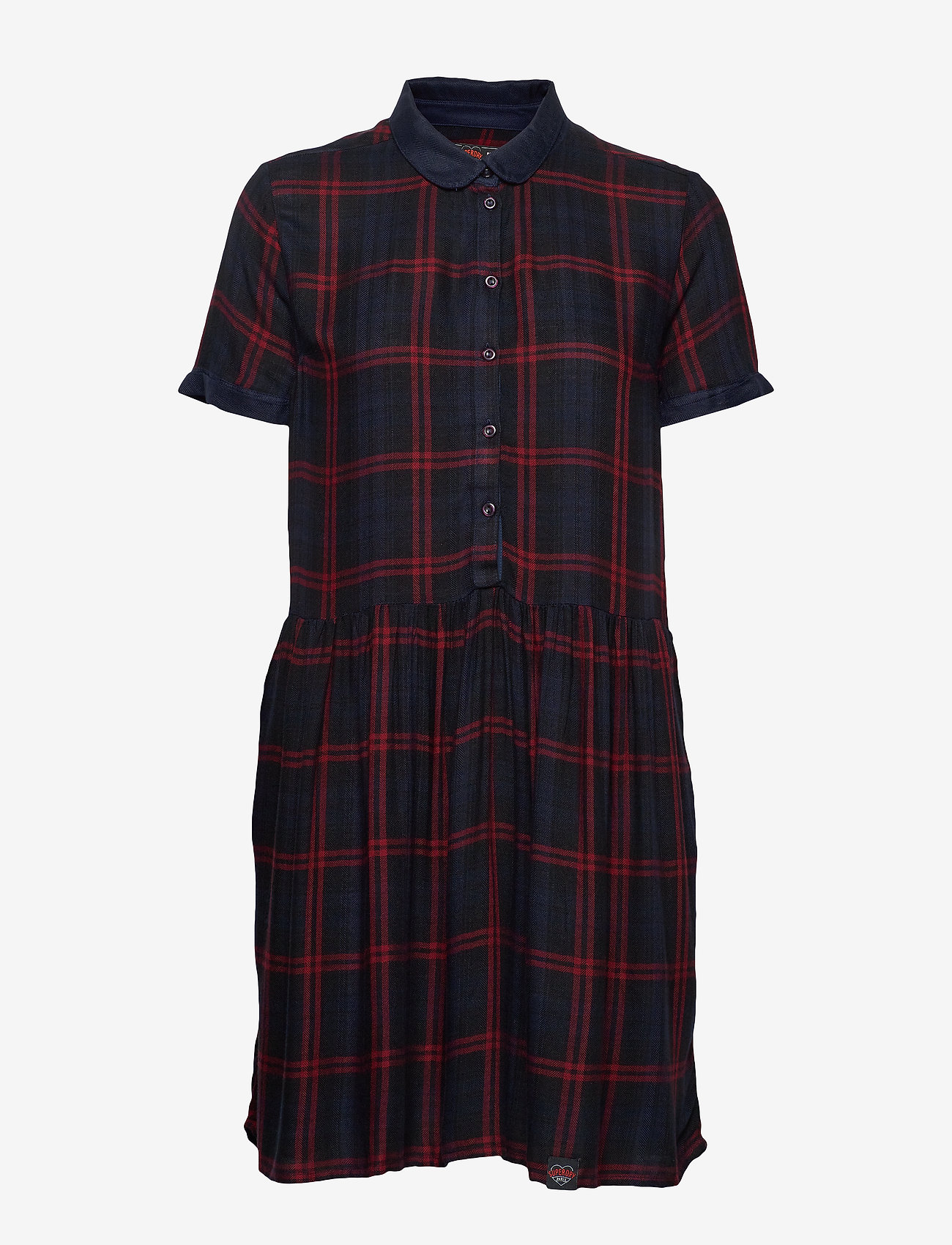 Superdry - PHILIPA CHECK DRESS - red/blue/black - 0