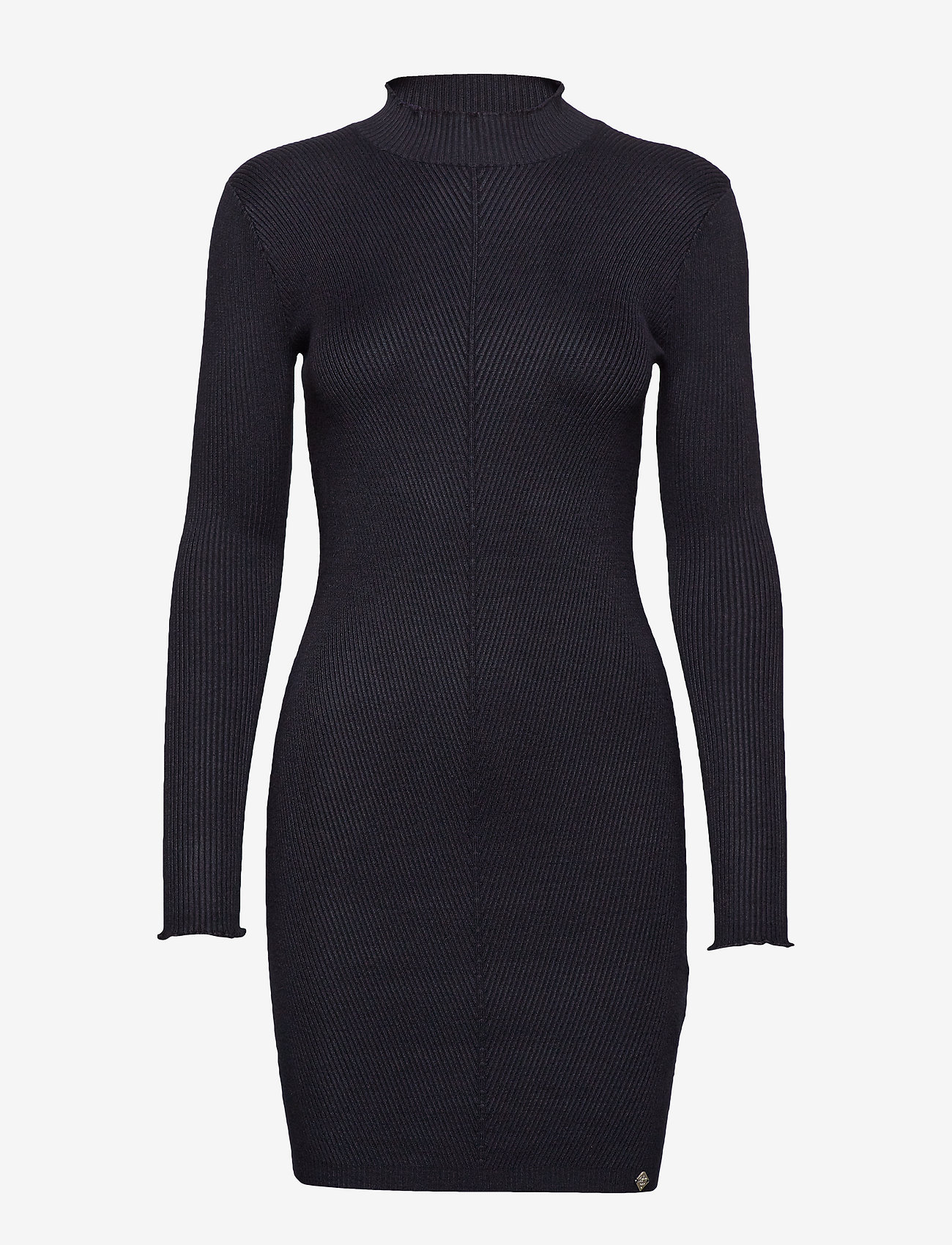 Superdry - LIANA RIBBED KNIT DRESS - black - 0