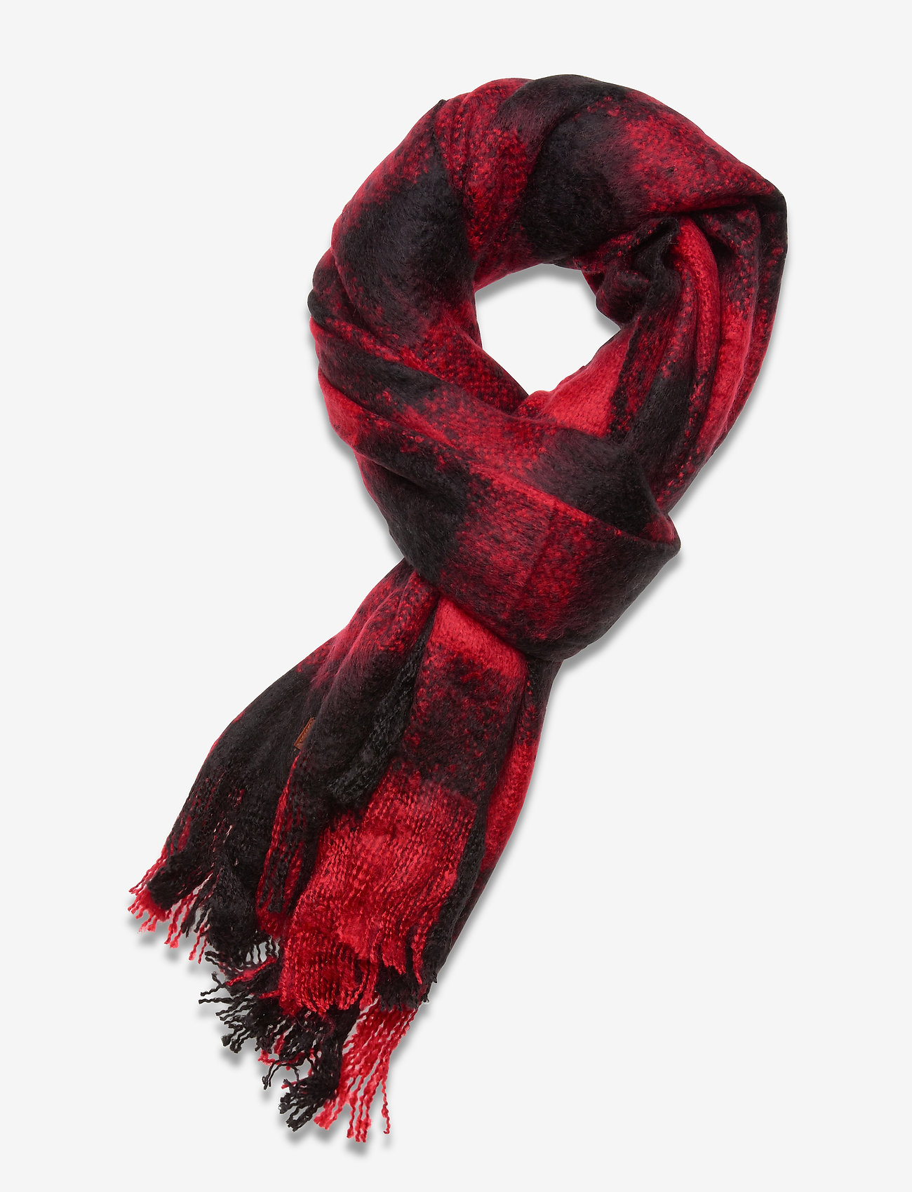 Superdry - SUPER ORKNEY SCARF - red/black - 0