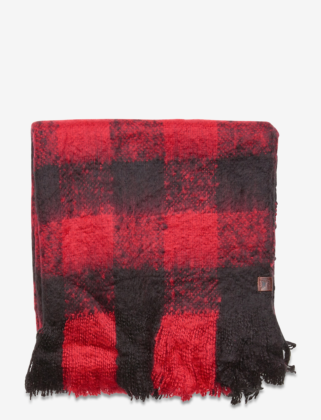 Superdry - SUPER ORKNEY SCARF - red/black - 2
