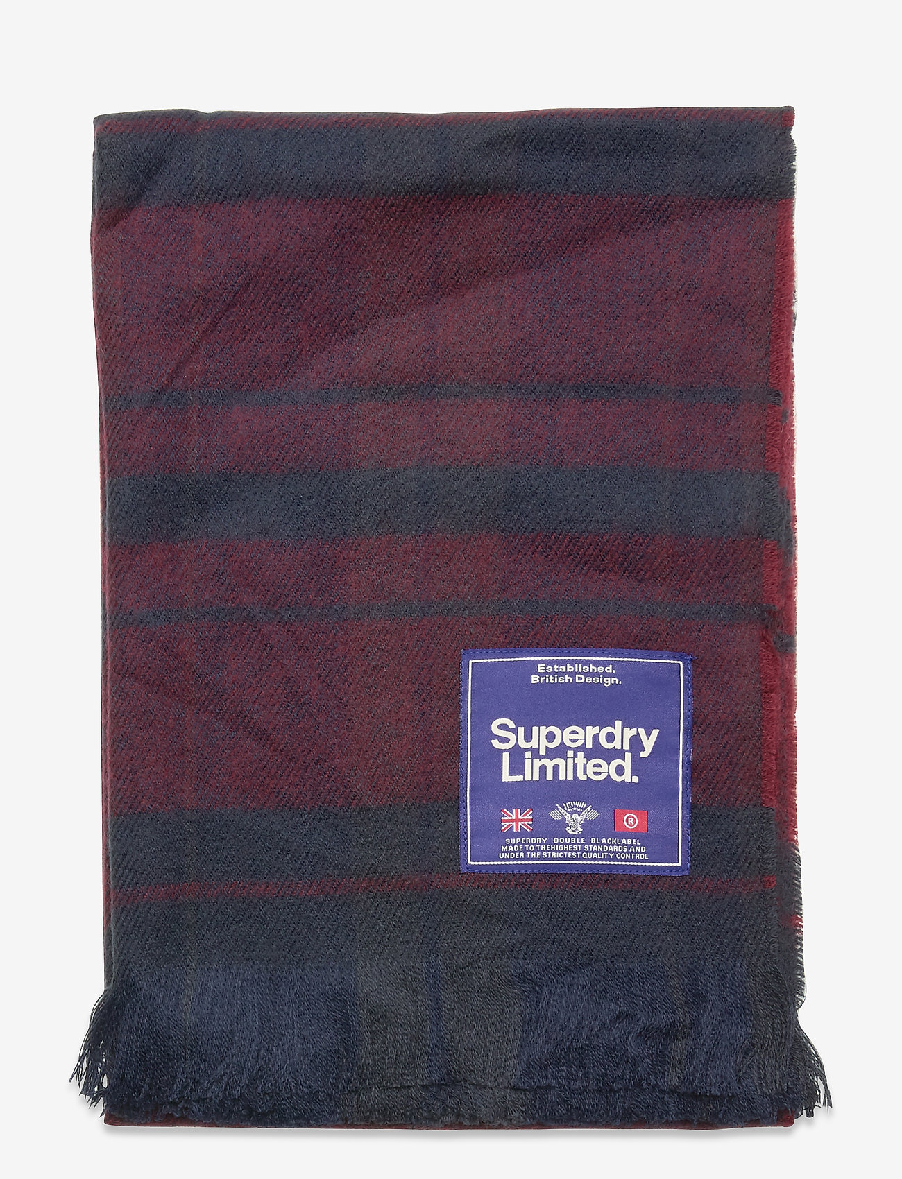 Superdry - CAPITAL SCARF - dark navy/wine - 2