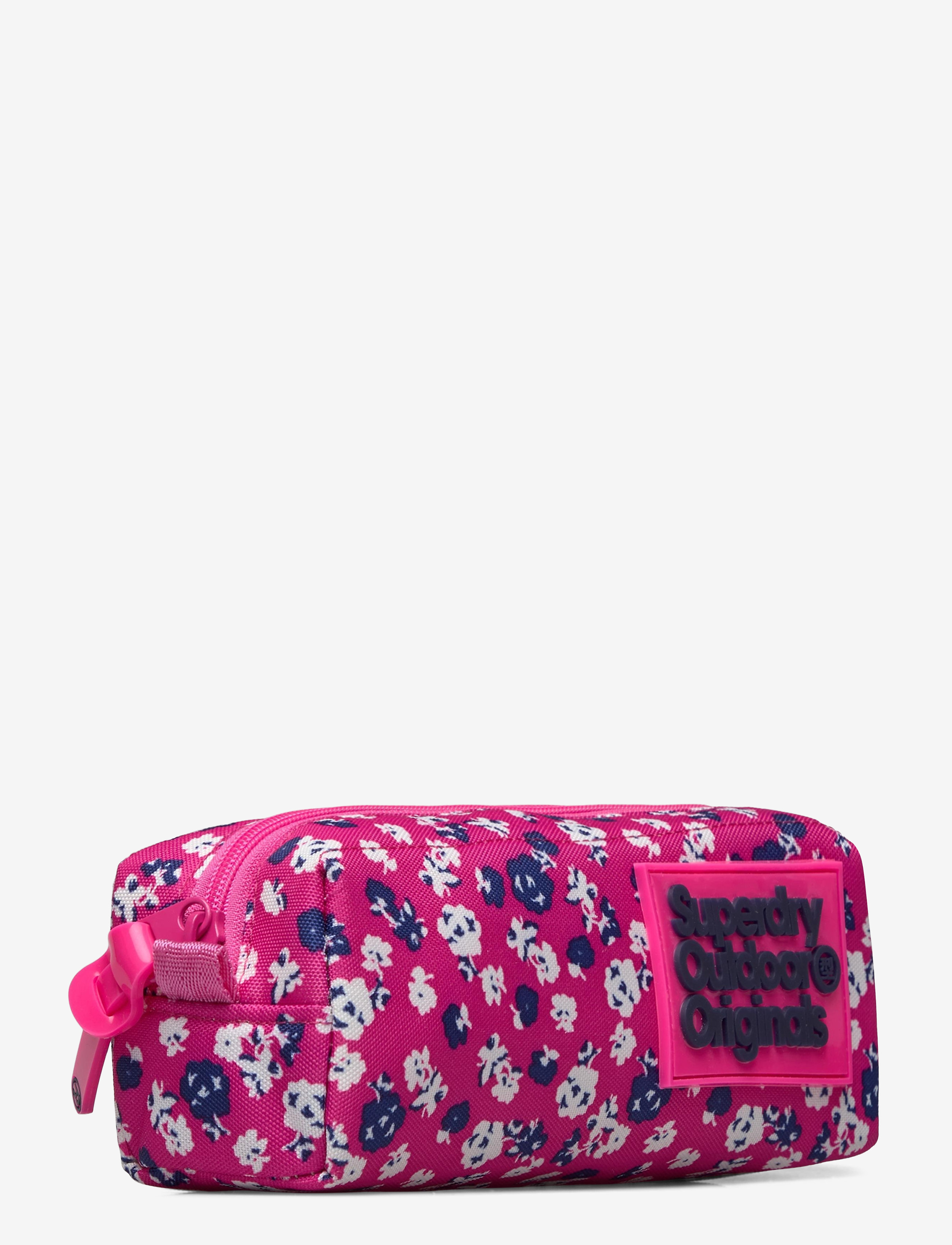 Superdry - MS DITSY MONTANA PENCIL CASE - fluro pink/white - 2