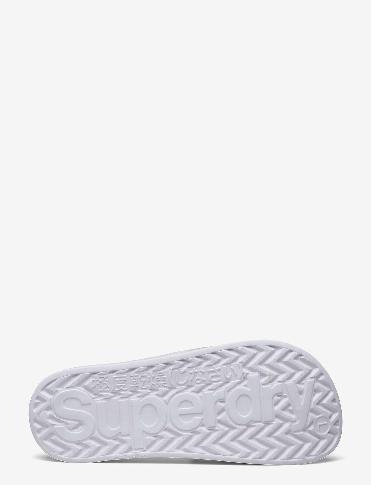 Superdry - SUPERDRY PERF JELLY POOL SLIDE - optic white - 4