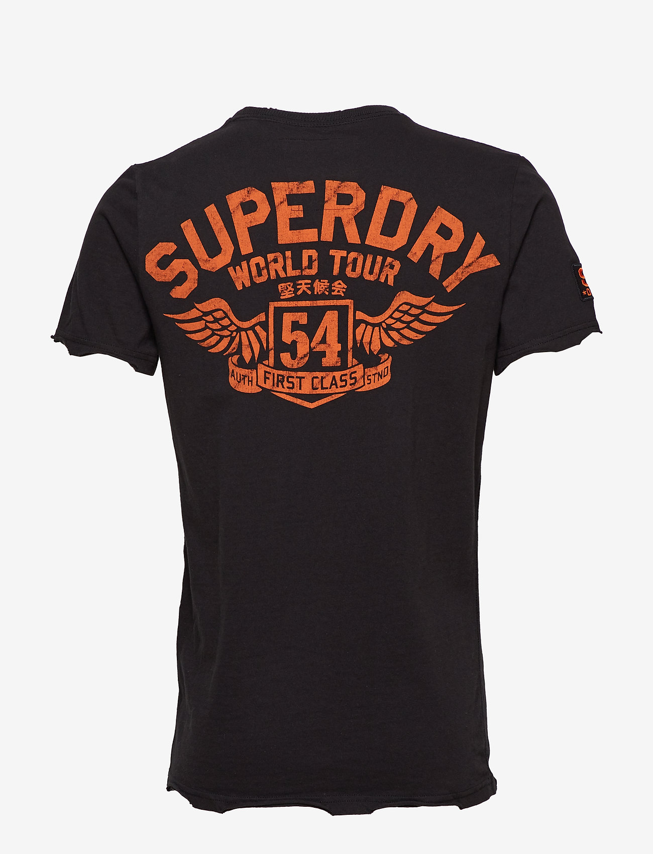 Superdry - WORLD TOUR TEE - penny royal black - 1