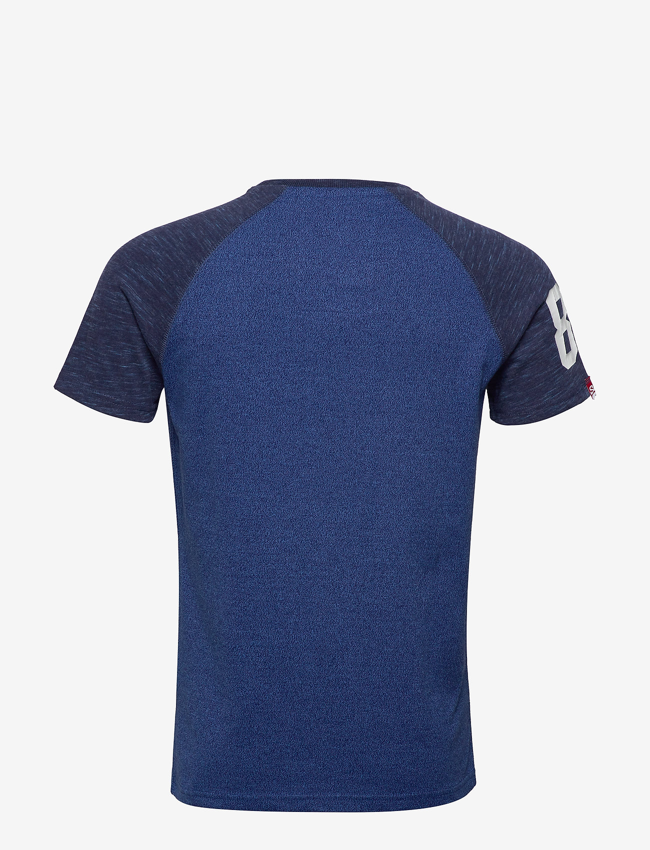 Superdry - TRACKSTER BASEBALL S/S TEE - hypercobaltgrt/prussianbluemrl - 1