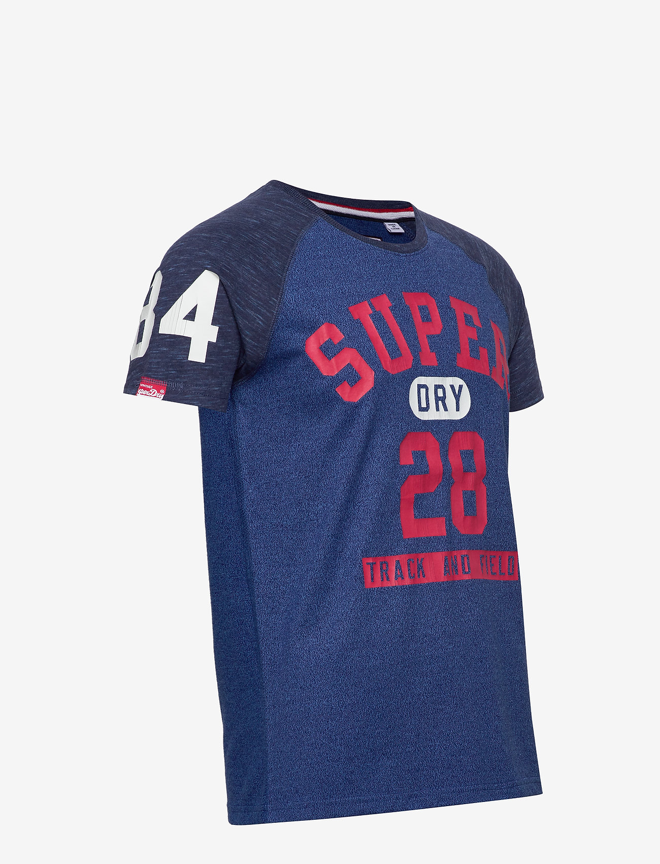 Superdry - TRACKSTER BASEBALL S/S TEE - hypercobaltgrt/prussianbluemrl - 2