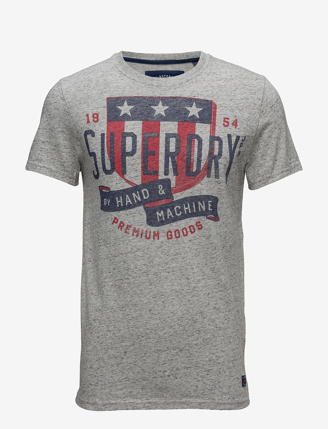 Superdry - THE CRAFTSMAN TEE - granit grey snowy - 0