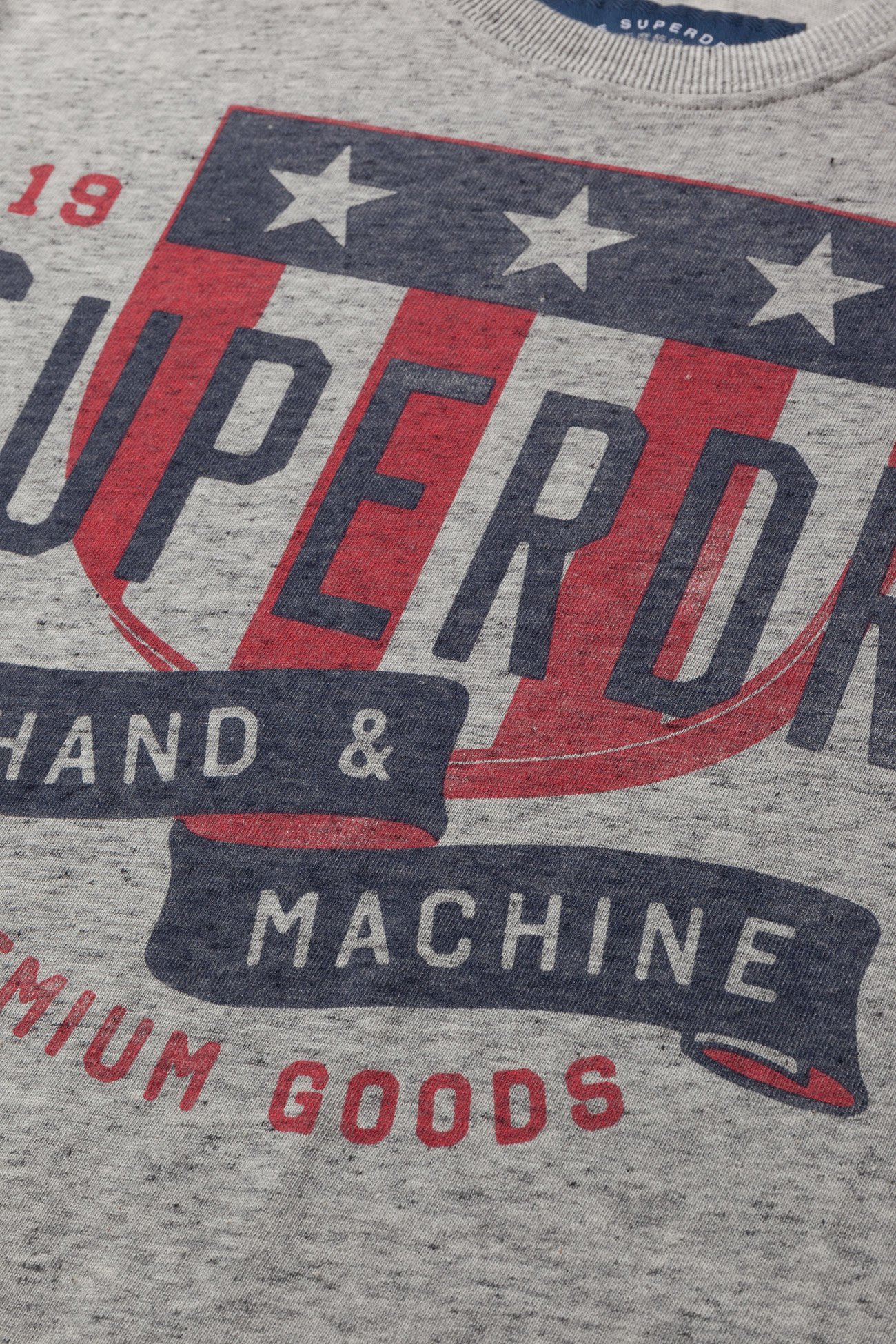 Superdry - THE CRAFTSMAN TEE - granit grey snowy - 2