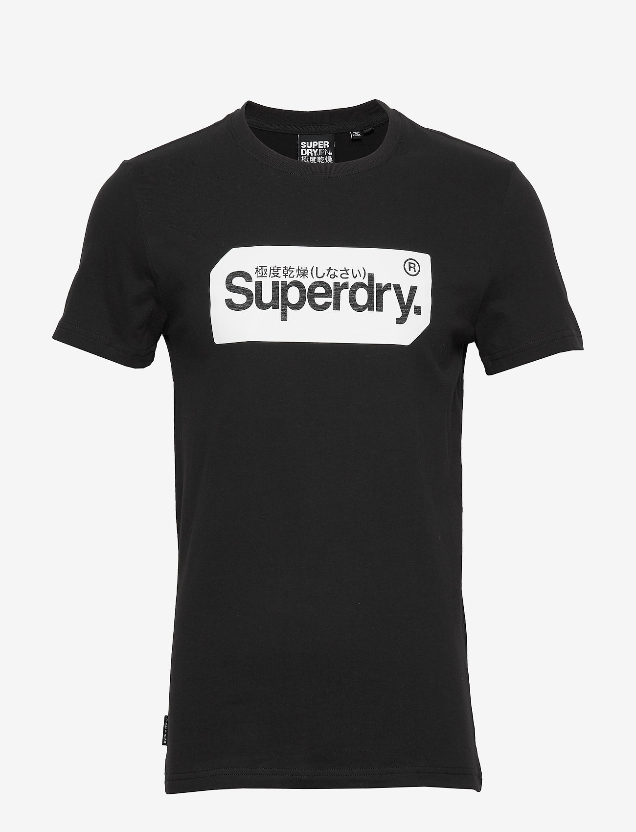 CORE LOGO TAG TEE - BLACK