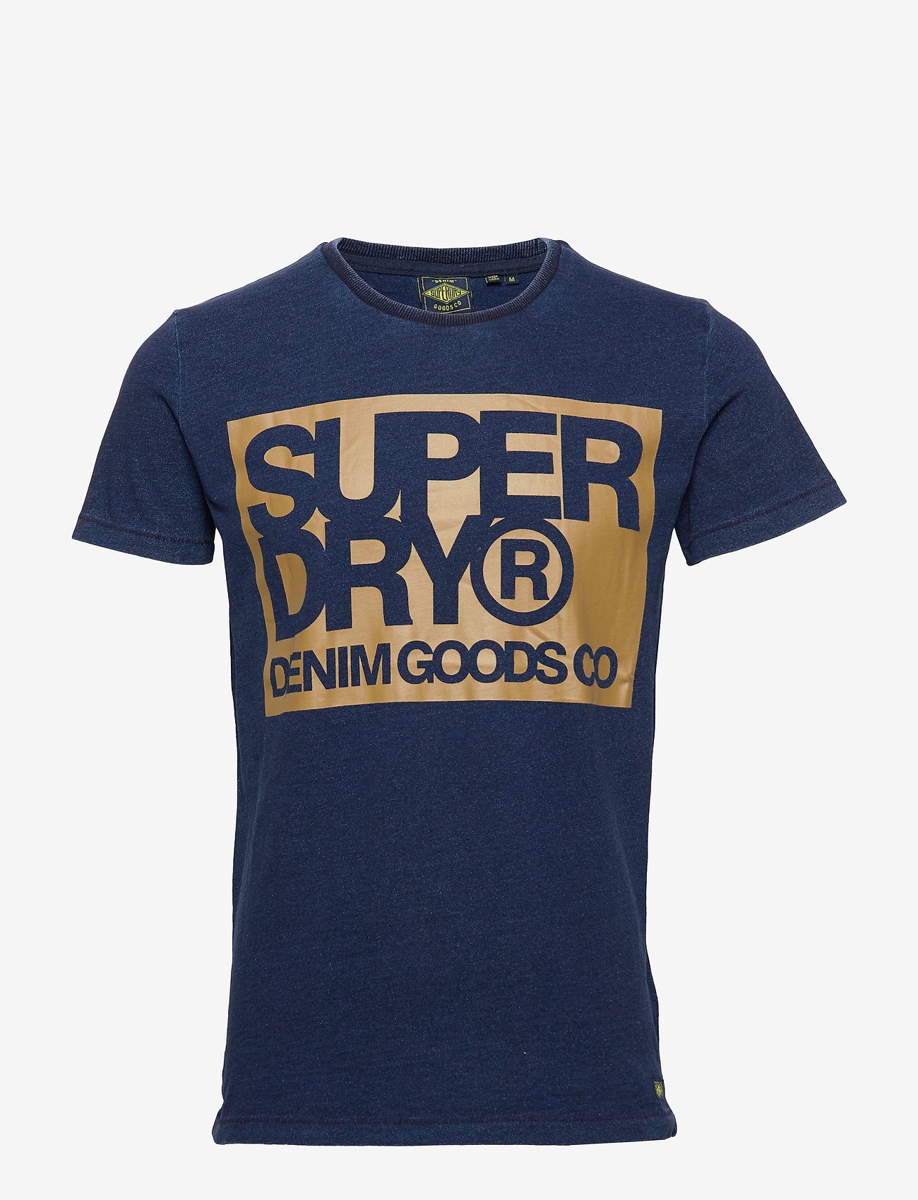 Superdry - DENIM GOODS CO PRINT TEE - indigo - 0
