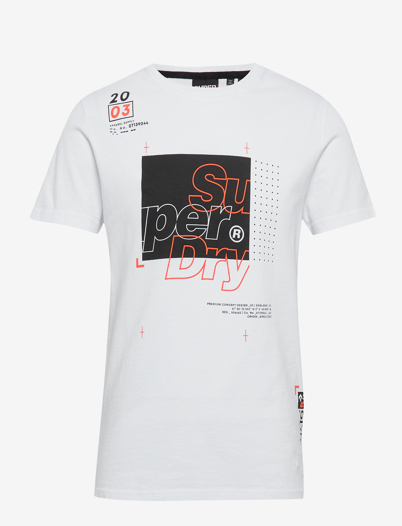Superdry - CHROMATIC TEE - optic - 0