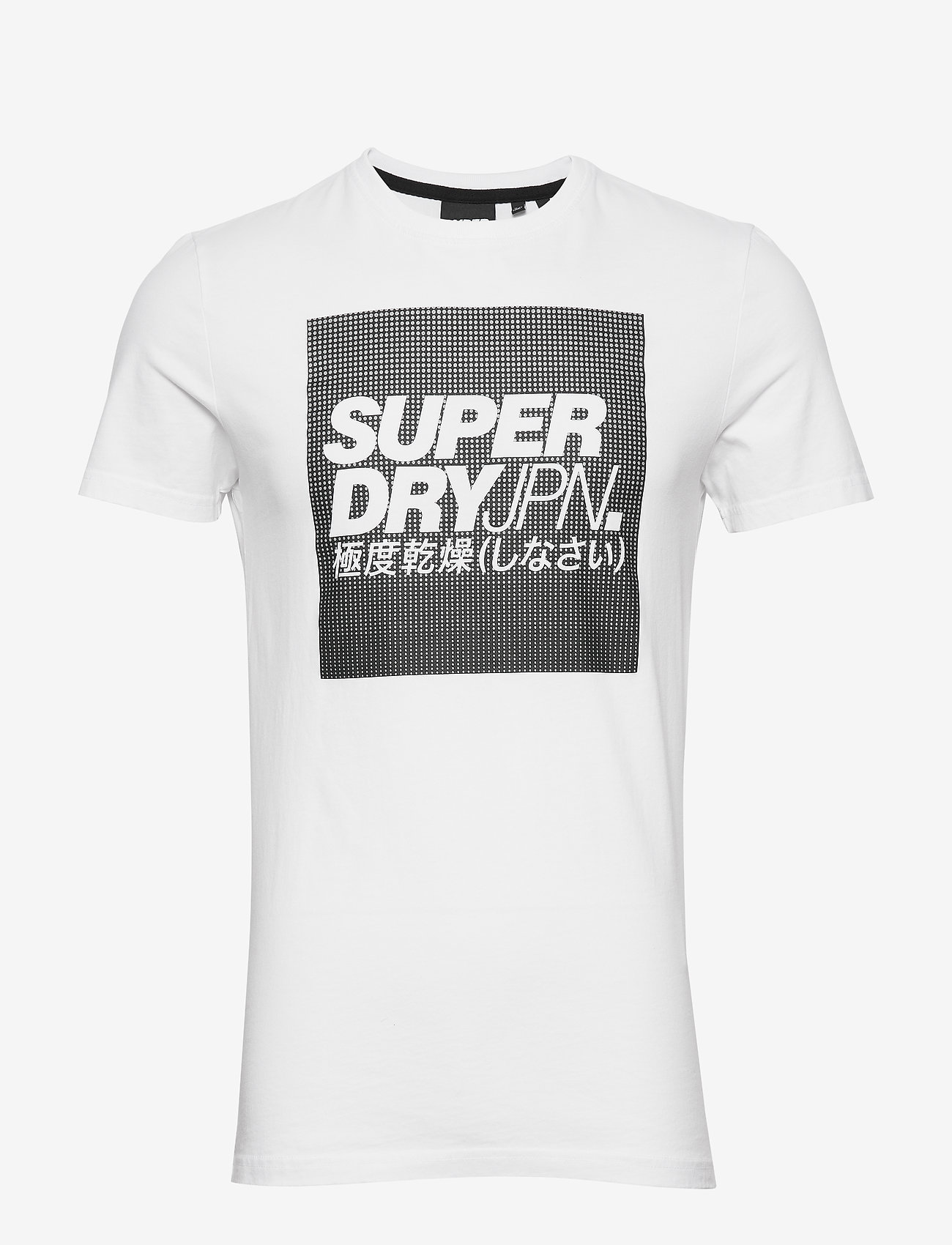 Superdry - JPN BLOCK TEE - optic - 0