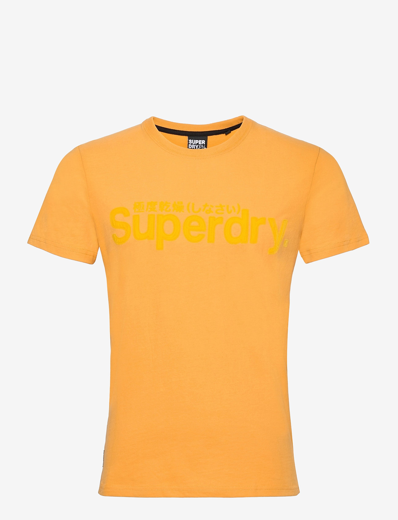 Superdry - CORE FAUX SUEDE TEE - upstate gold - 0