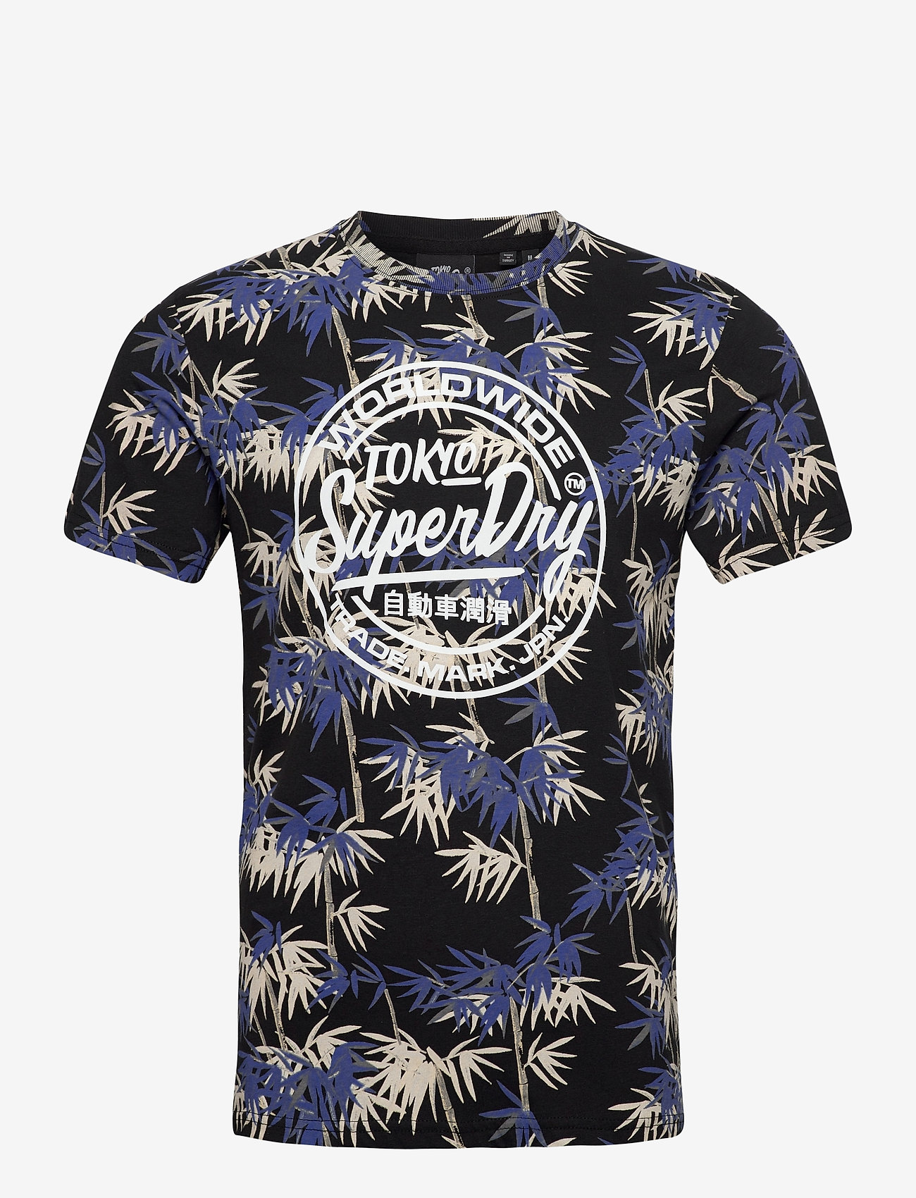 SUPER 5'S TEE - BAMBOO ORIENTAL BLUE