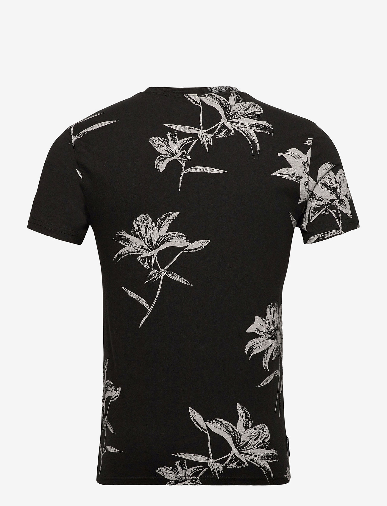 Superdry - SUPER 5'S TEE - venice flower black - 1