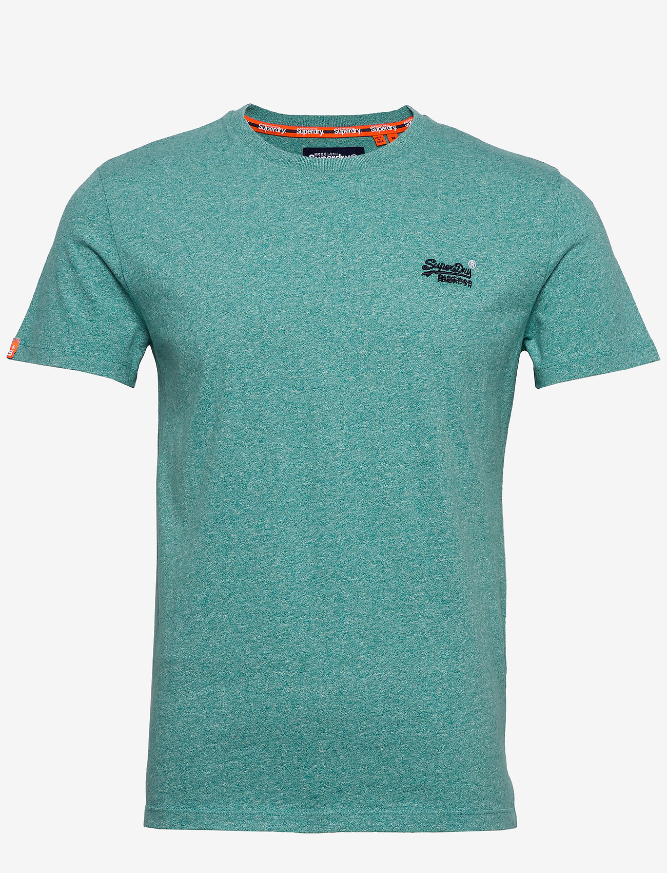 Superdry - Ol Vintage Embroidery Tee - turquoise grit - 0