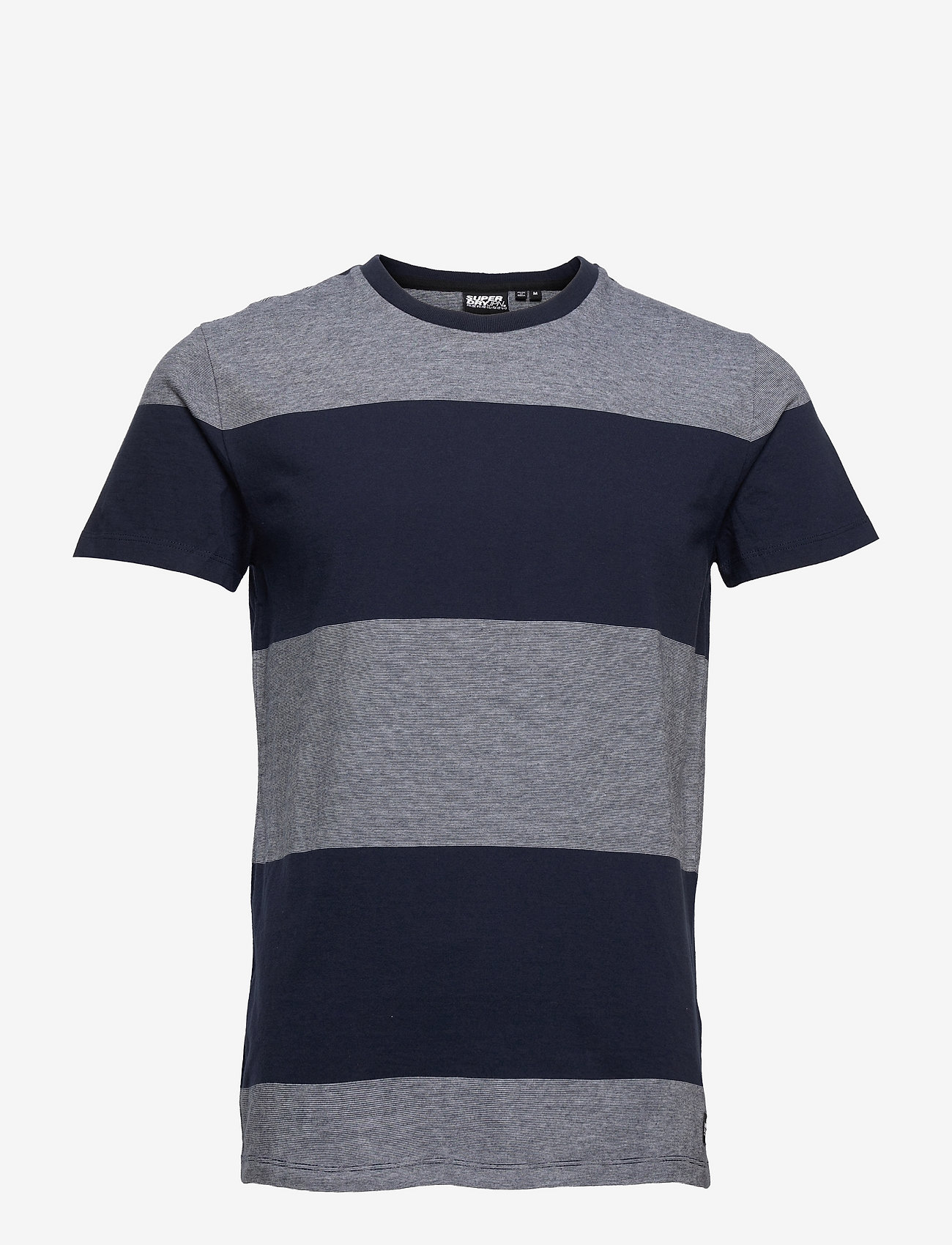 Superdry - DRESSCODE STRIPE TEE - atlantic navy - 0