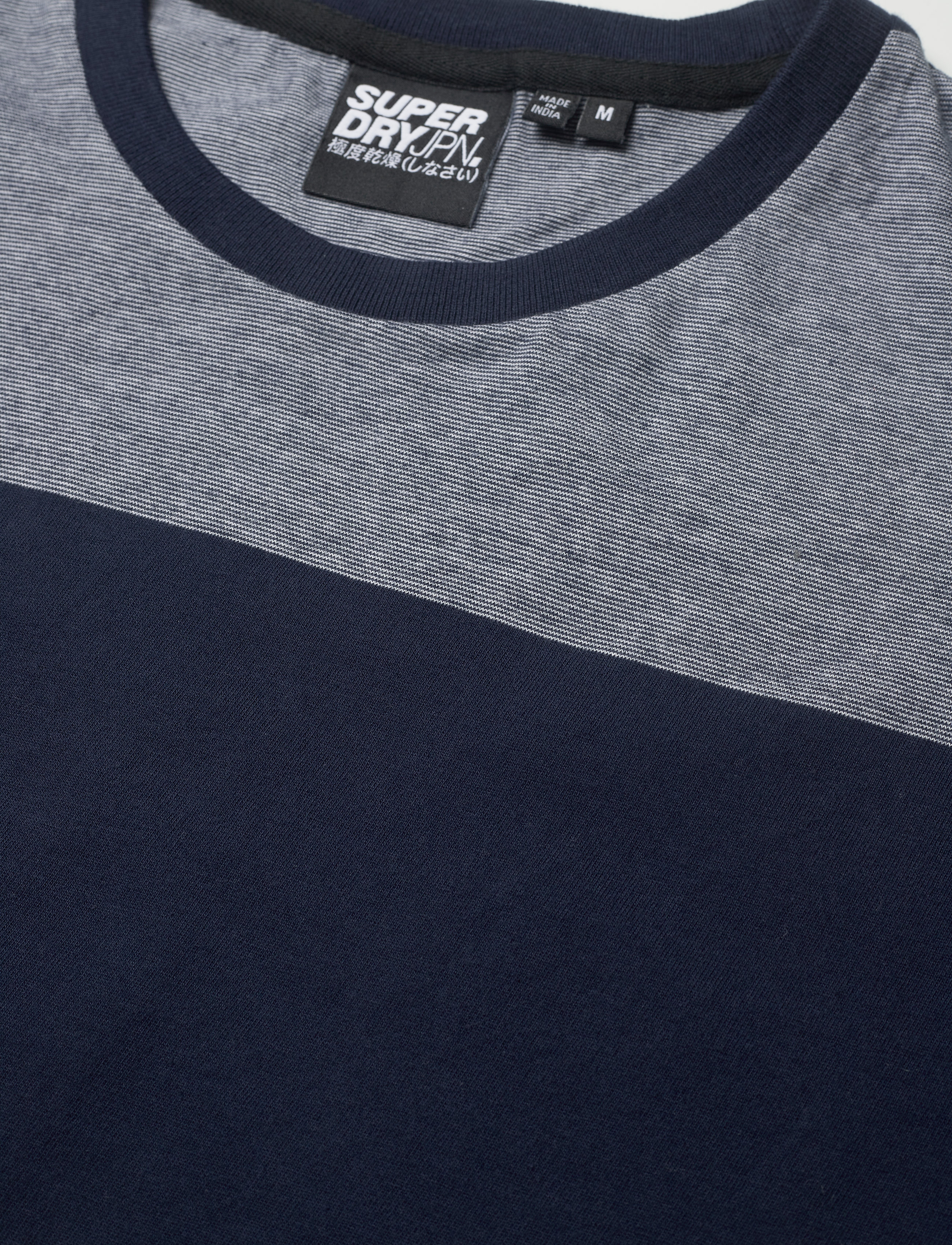 Superdry - DRESSCODE STRIPE TEE - atlantic navy - 2