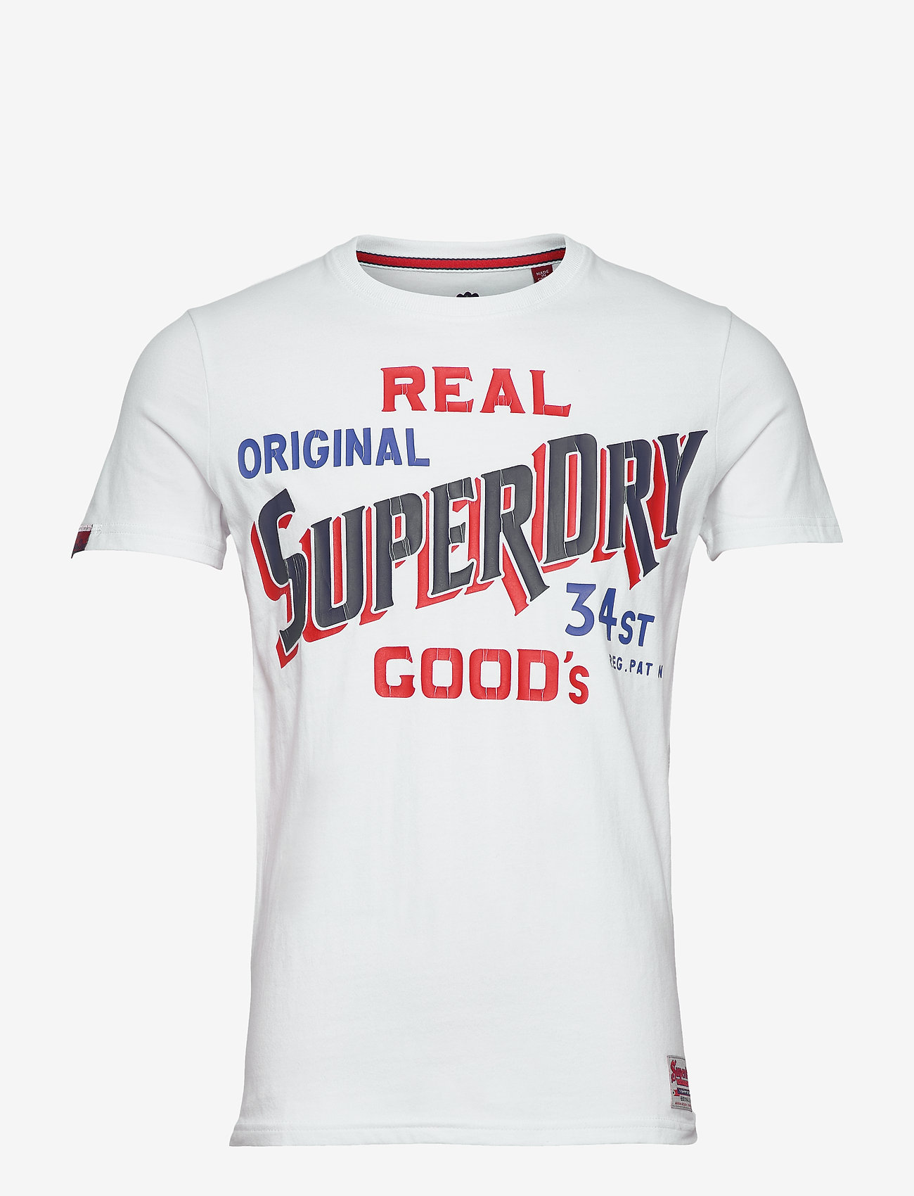 Superdry - 34ST GOODS TEE - optic - 0