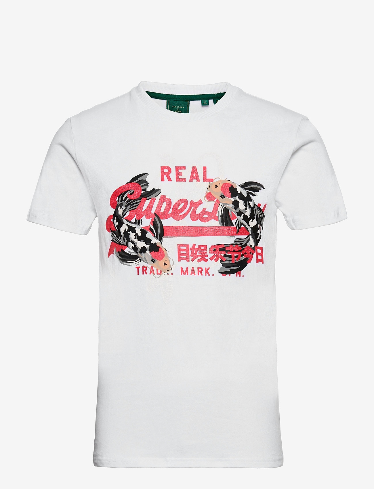Superdry - VL RISING SUN TEE - optic - 0