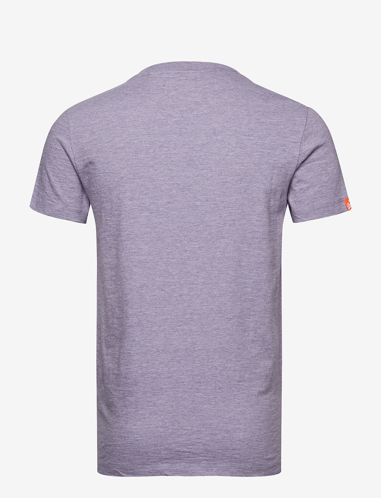Superdry - ORANGE LABEL VINTAGE EMBROIDERY S/S TEE - pale lilac marl - 1
