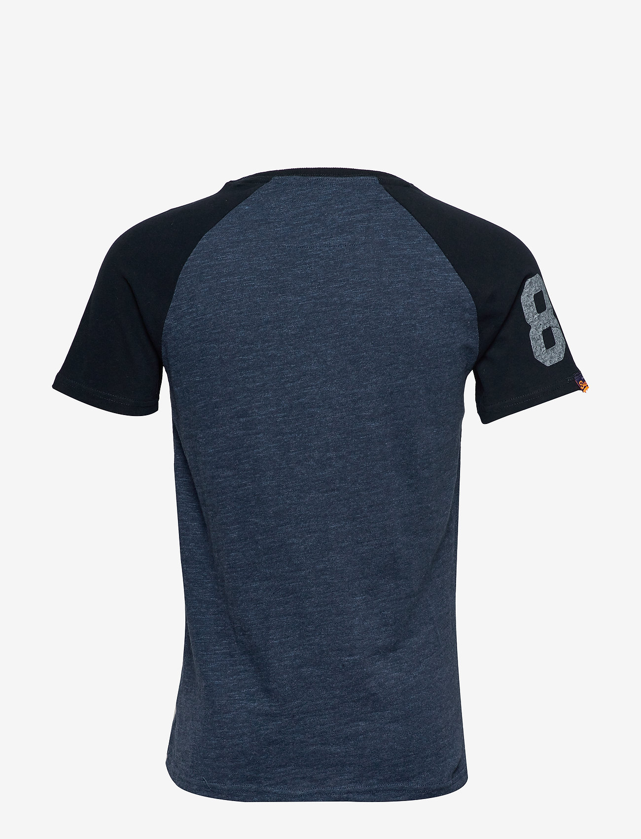 Superdry - 054 MAJOR LEAGUE RAGLAN TEE - highland blue grit/eclipsenavy - 1