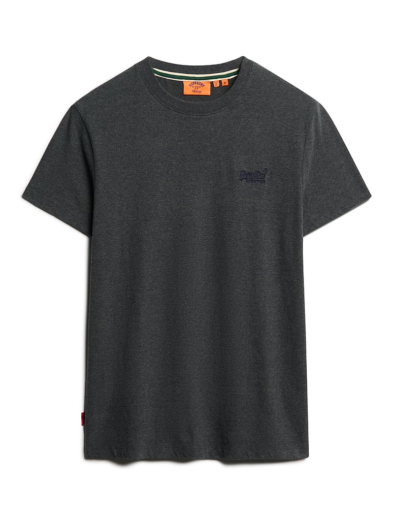 Superdry - ESSENTIAL LOGO EMB TEE - kurzärmelig - eclipse navy/olive feeder - 1