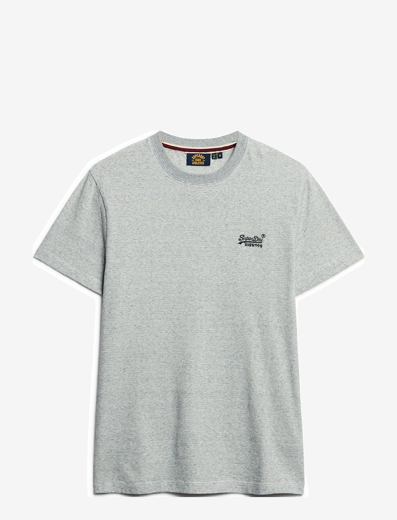 Superdry - ESSENTIAL LOGO EMB TEE - kortärmade t-shirts - light grey grindle feeder - 1