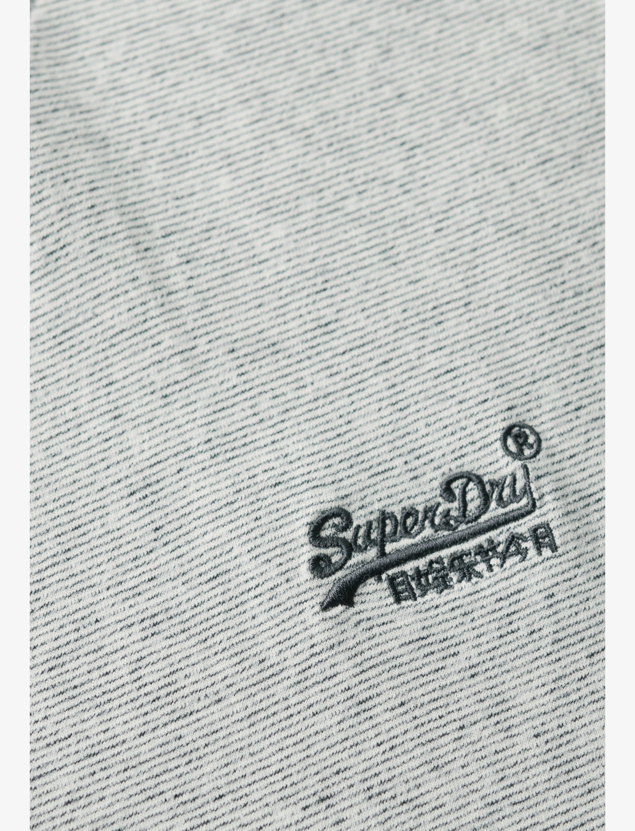 Superdry - VINTAGE LOGO EMB TEE - laveste priser - light grey grindle feeder - 2