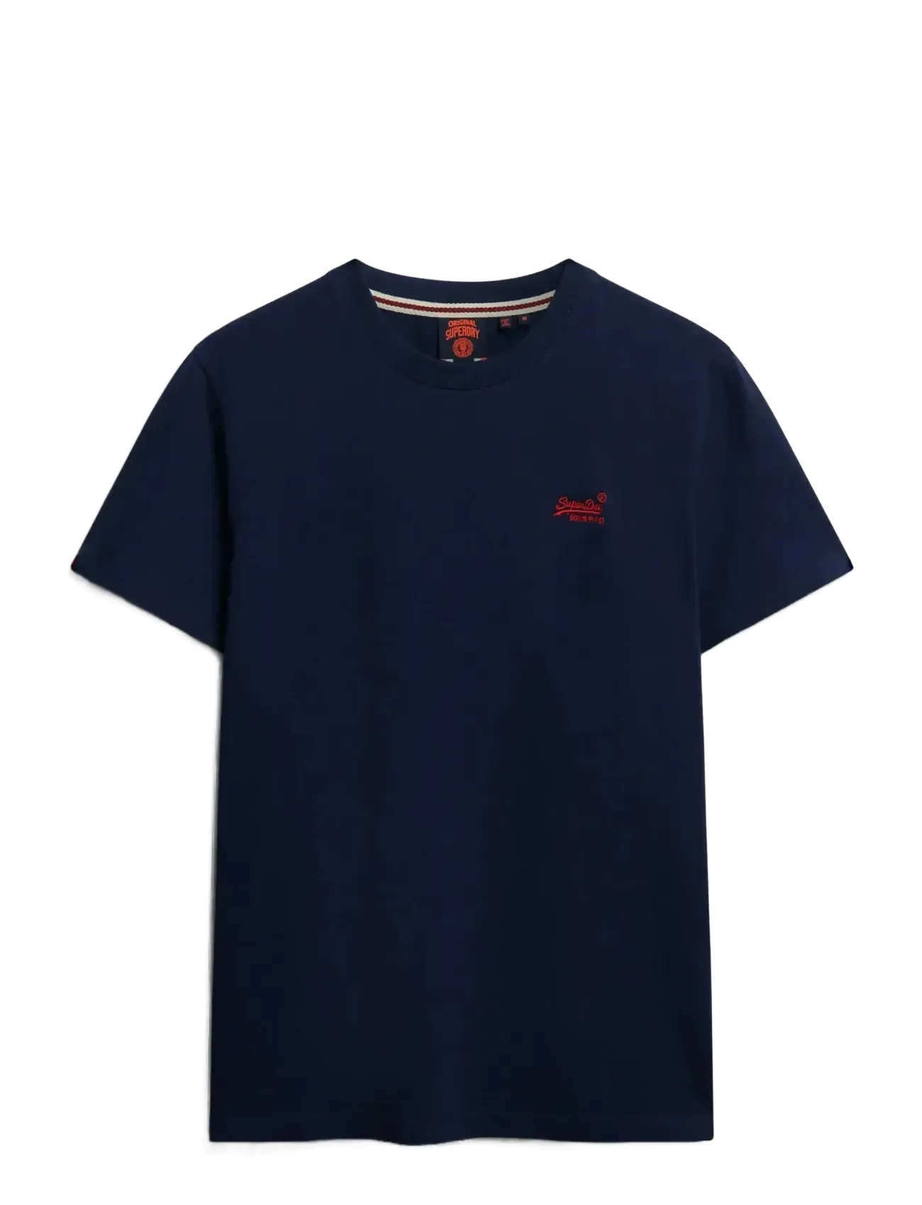 Superdry ESSENTIAL LOGO EMB TEE - Riided - ATLANTIC NAVY / navy