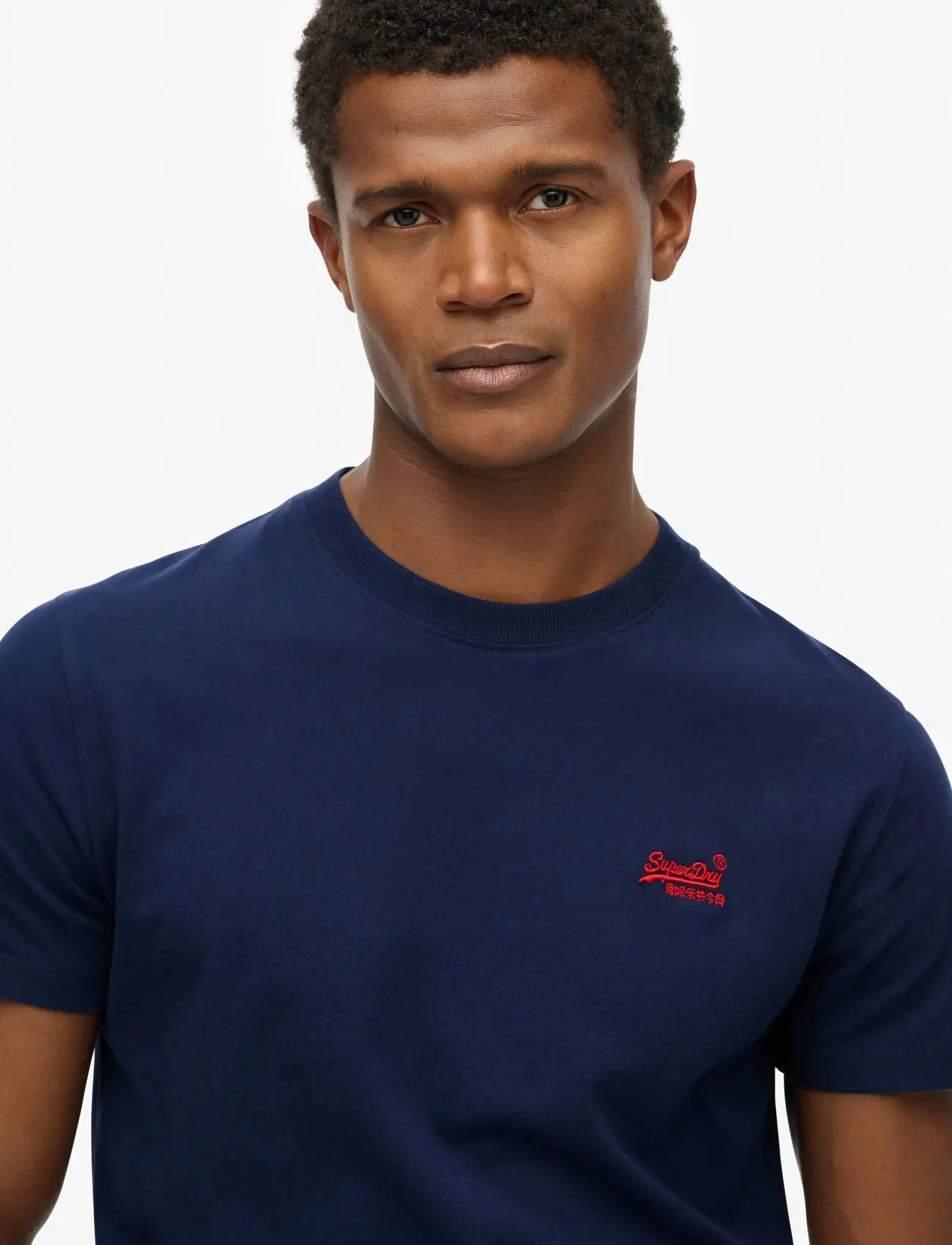 Superdry - VINTAGE LOGO EMB TEE - laveste priser - atlantic navy - 2