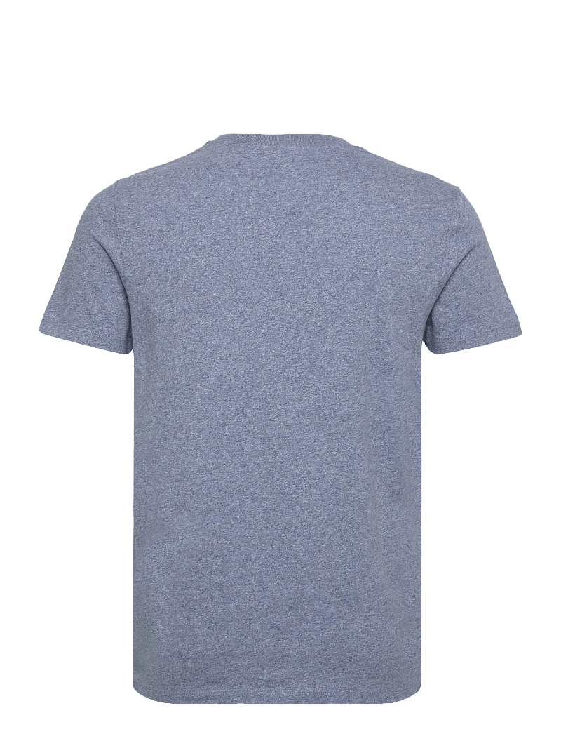 Superdry - VINTAGE LOGO EMB TEE - kortærmede t-shirts - bay blue marl - 2