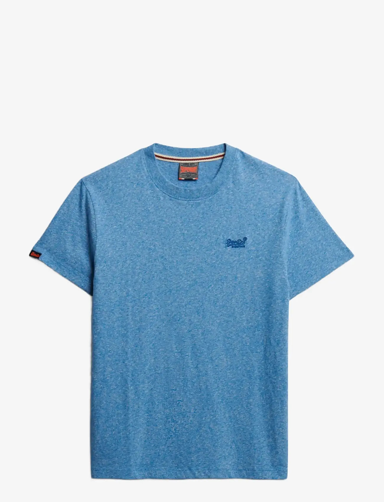 Superdry - VINTAGE LOGO EMB TEE - kortærmede t-shirts - bright blue grit - 1