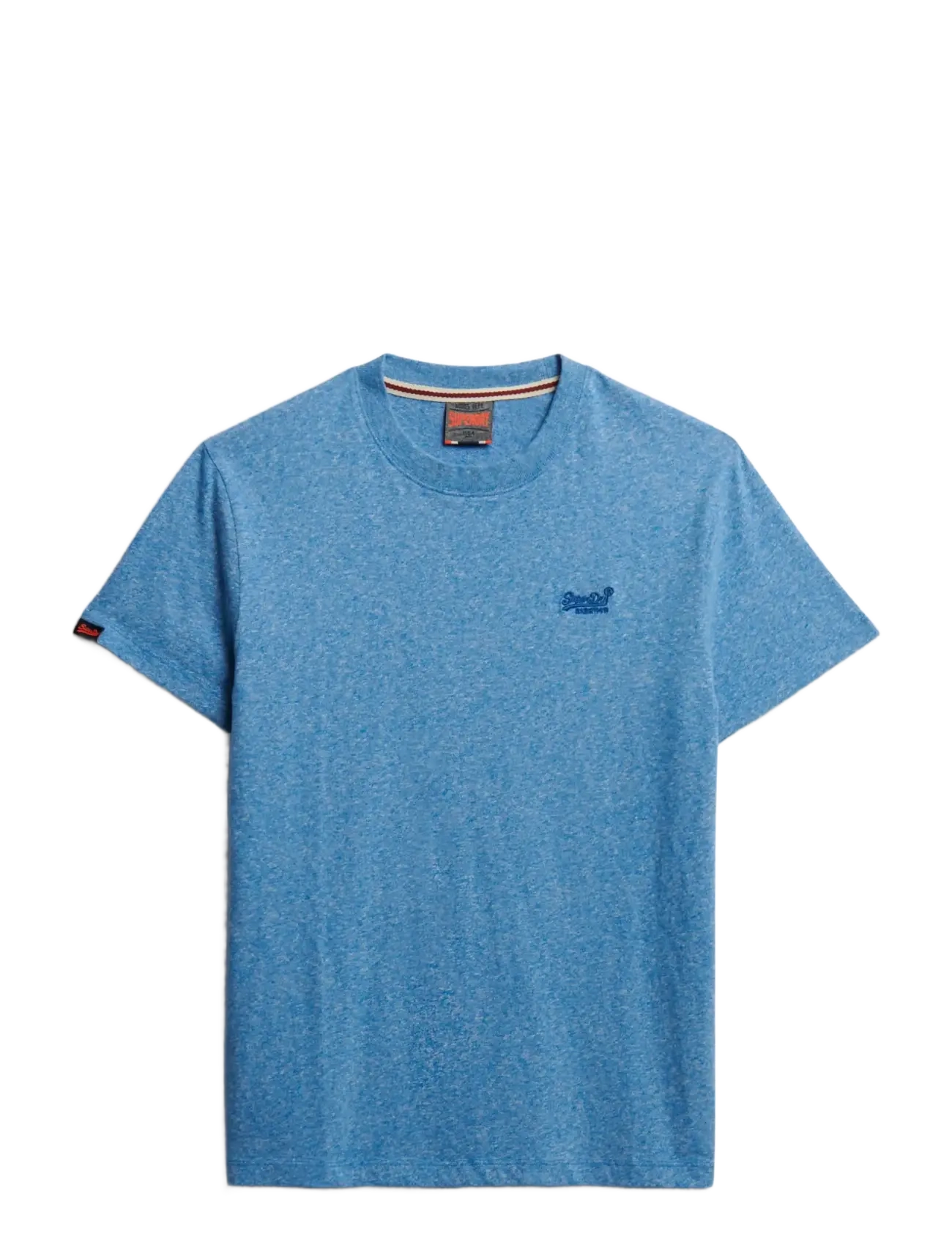 Superdry ESSENTIAL LOGO EMB TEE - Riided - BRIGHT BLUE GRIT / blue