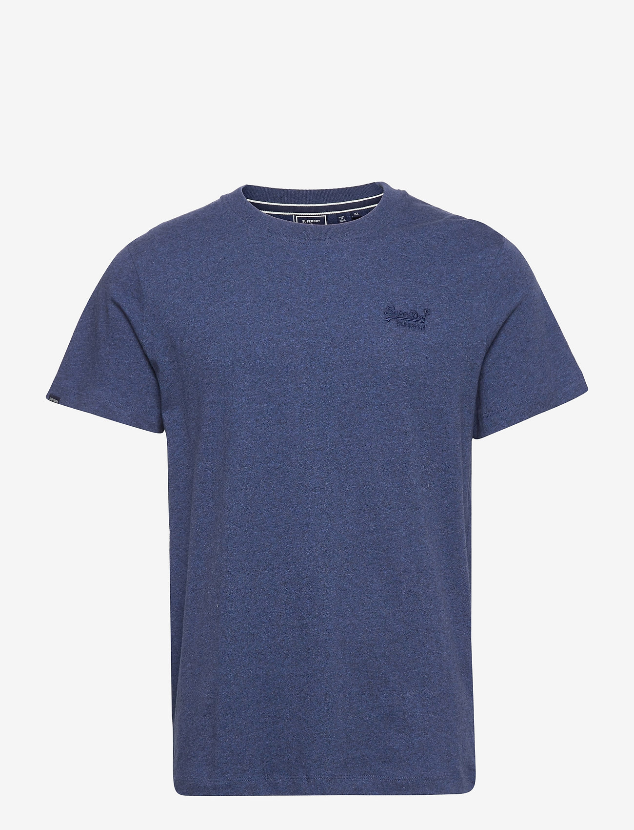 Superdry - ESSENTIAL LOGO EMB TEE - herbstliche kleidung - bright blue marl - 1