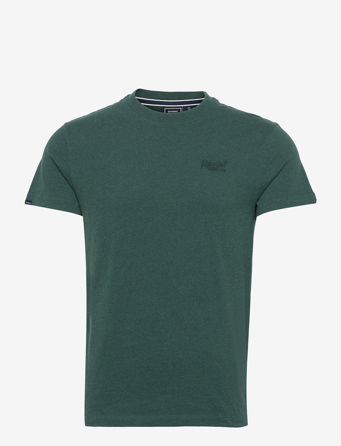 Superdry - ESSENTIAL LOGO EMB TEE - laveste priser - buck green marl - 0