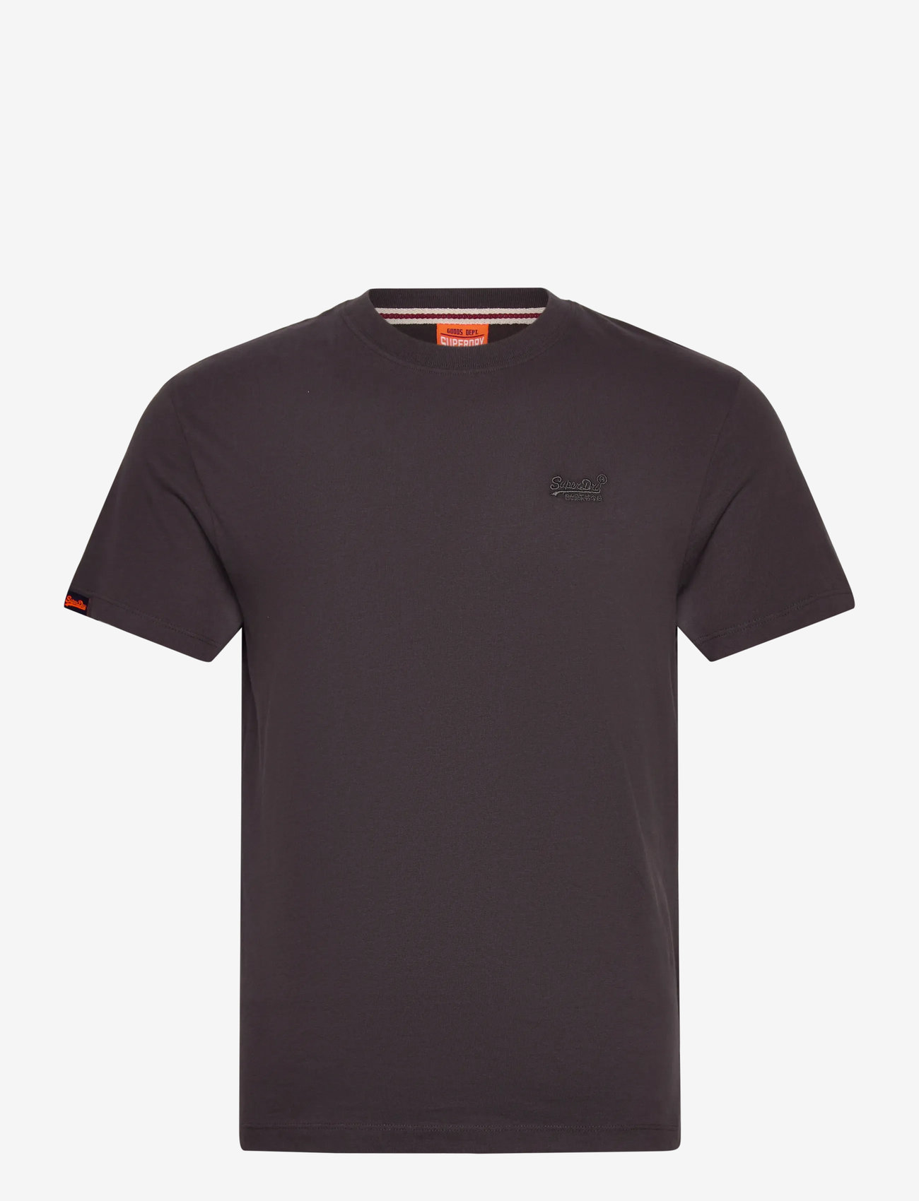 Superdry - ESSENTIAL LOGO EMB TEE - kortärmade t-shirts - carbon black - 1
