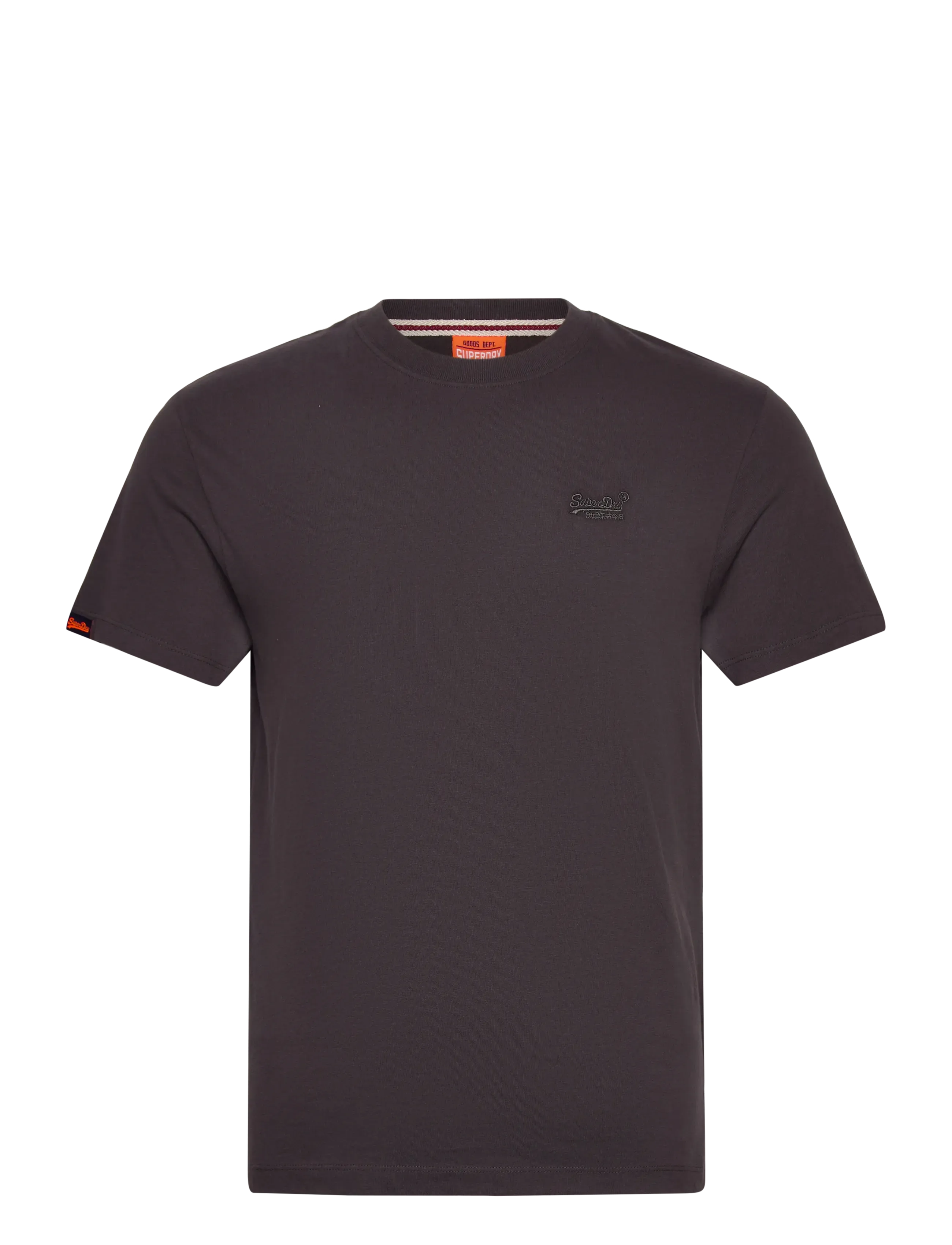 Superdry VINTAGE LOGO EMB TEE - T-särgid - CARBON BLACK / black