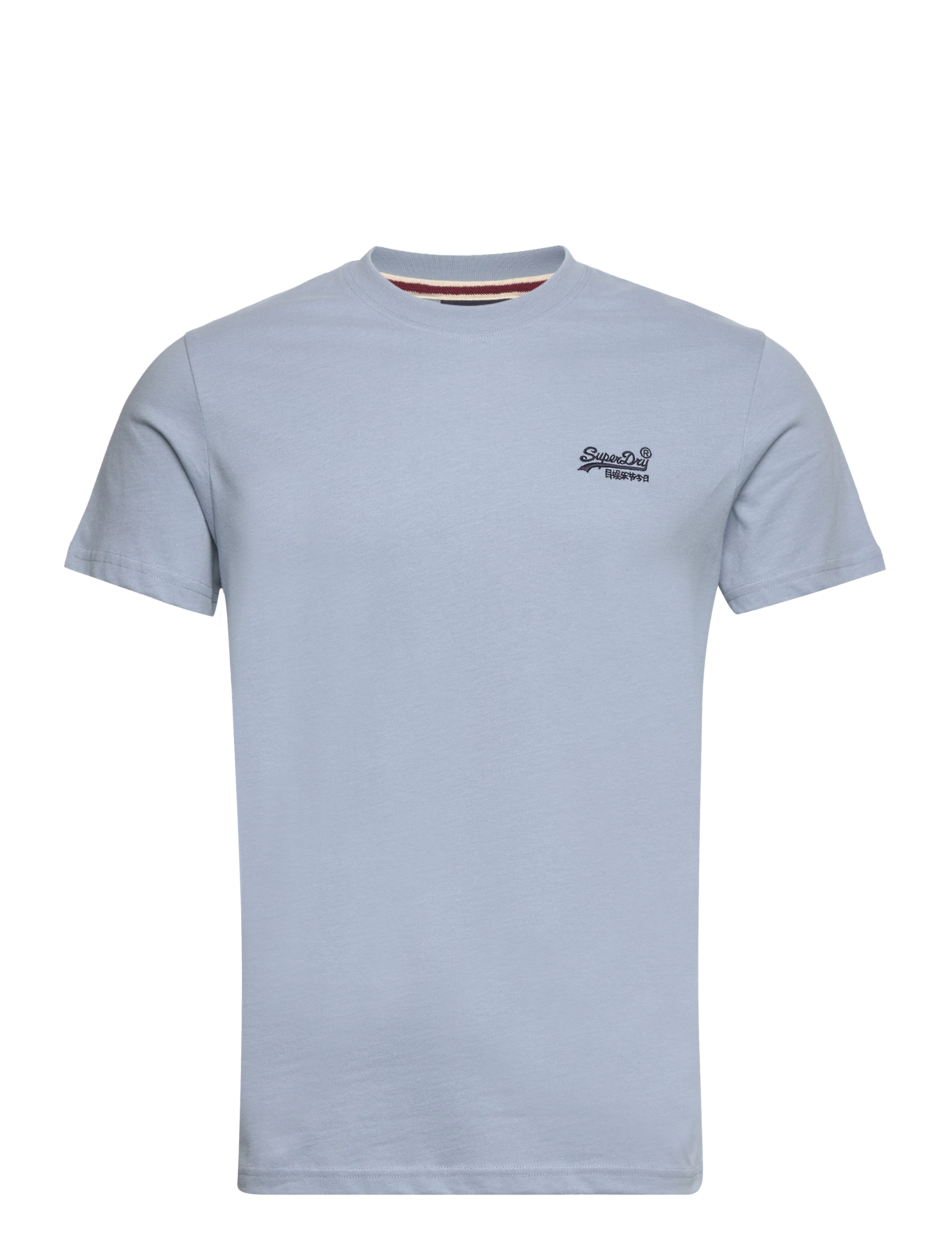 Superdry - VINTAGE LOGO EMB TEE - die niedrigsten preise - china blue - 1