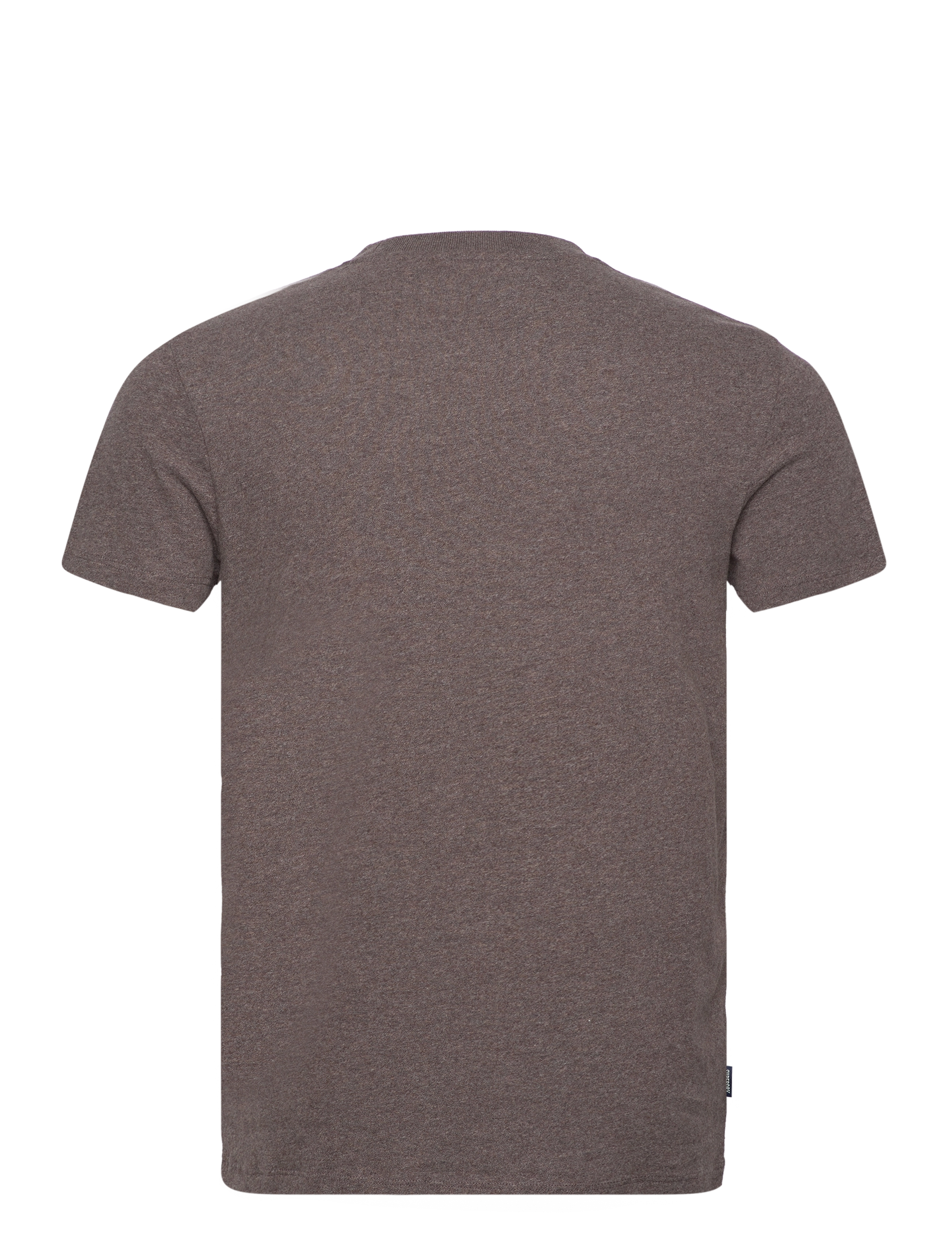 Superdry - VINTAGE LOGO EMB TEE - die niedrigsten preise - cocoa brown marl - 2