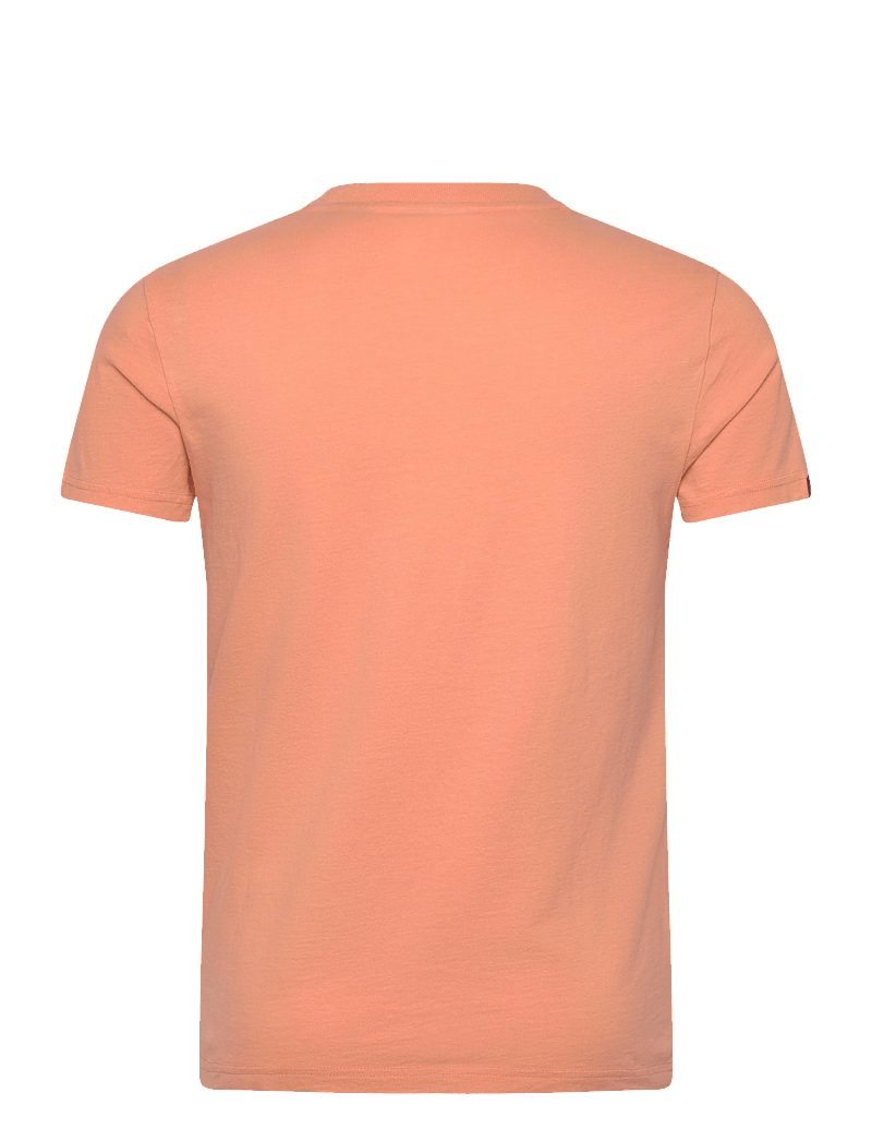 Superdry - VINTAGE LOGO EMB TEE - short-sleeved t-shirts - coral reef/blue - 2