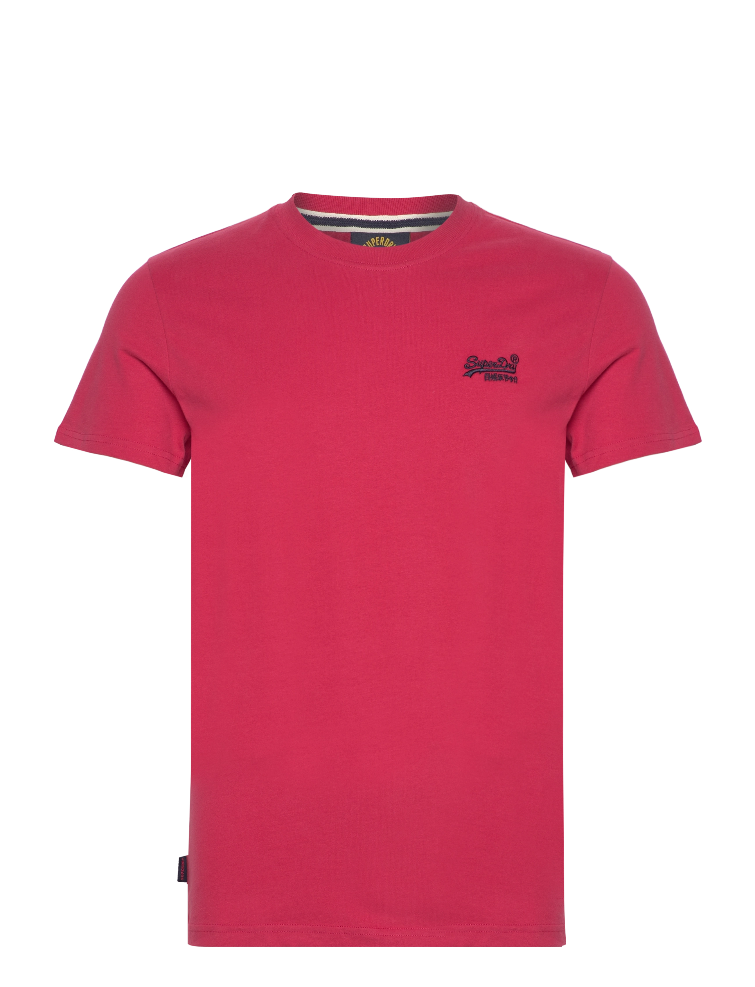 Superdry - ESSENTIAL LOGO EMB TEE - lowest prices - cranberry crush red - 1