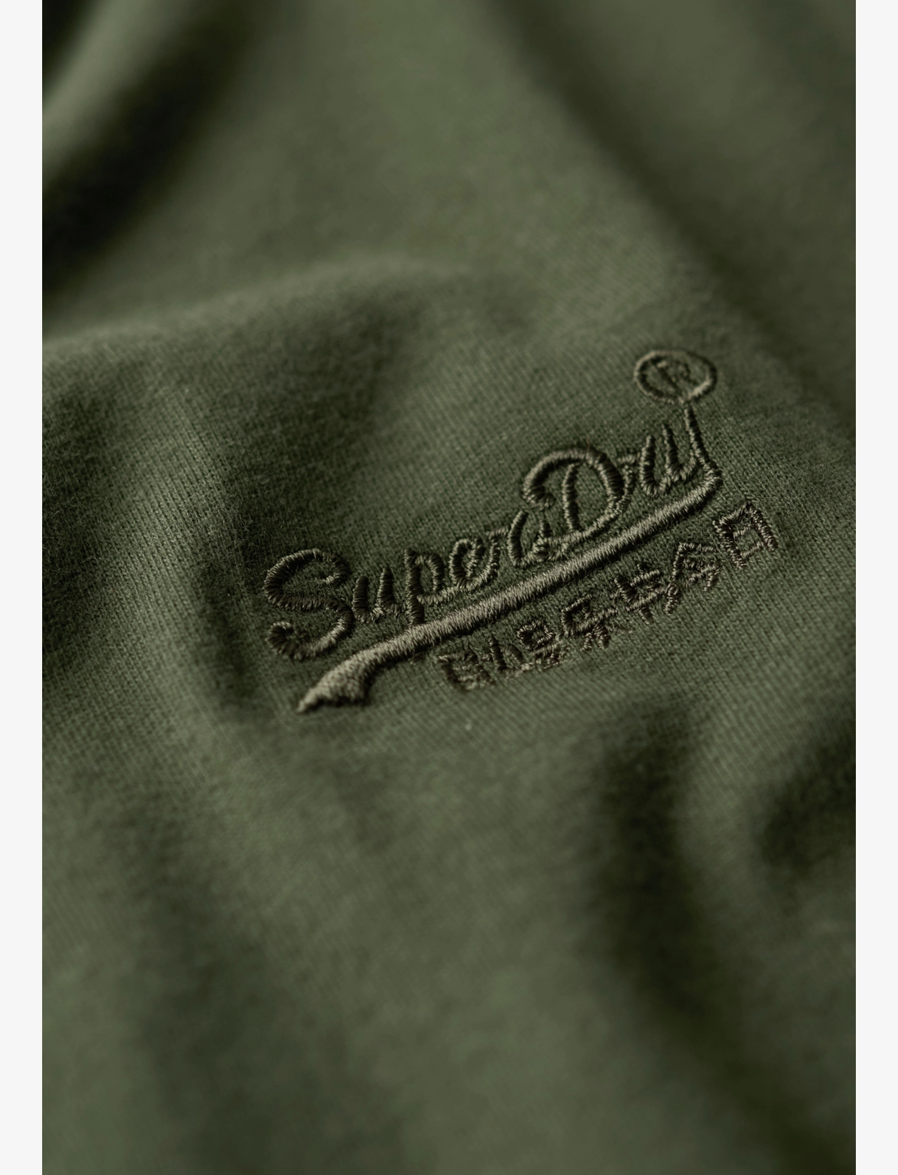 Superdry - VINTAGE LOGO EMB TEE - laveste priser - duffel bag green - 2