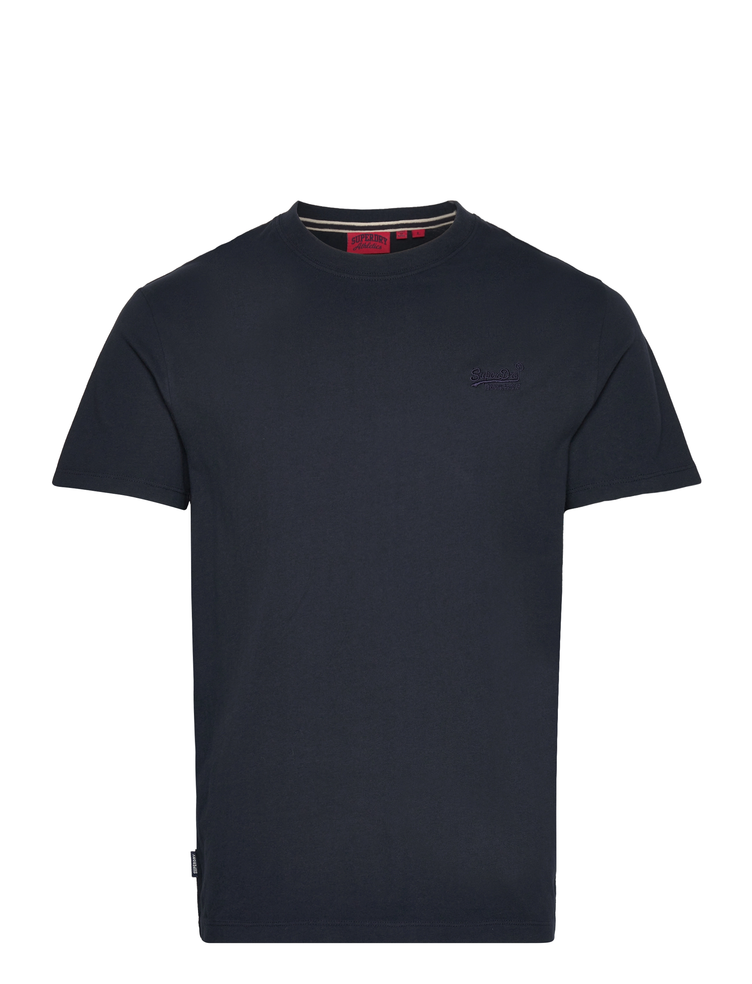 Superdry ESSENTIAL LOGO EMB TEE - Riided - ECLIPSE NAVY / navy
