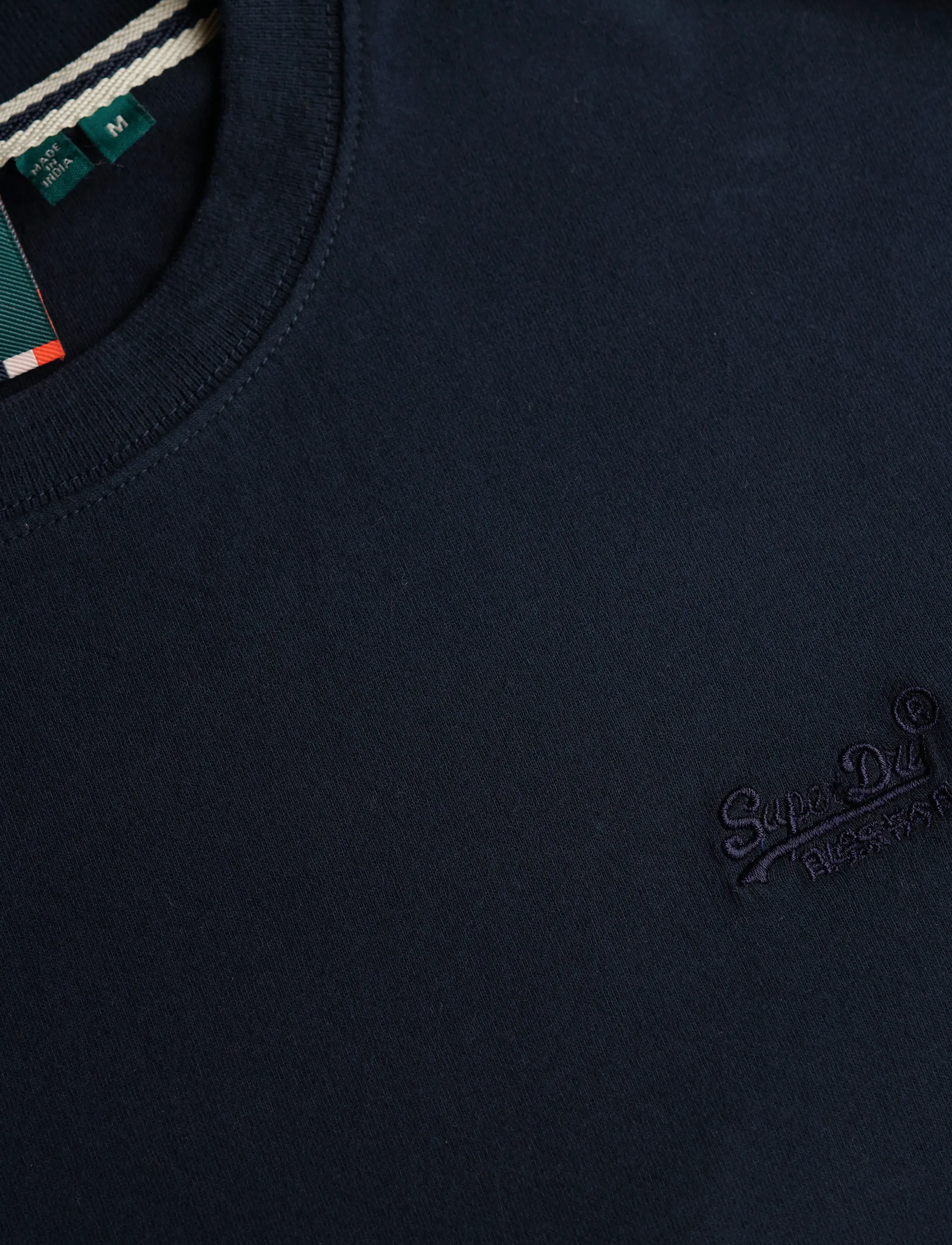 Superdry - VINTAGE LOGO EMB TEE - laveste priser - eclipse navy - 4