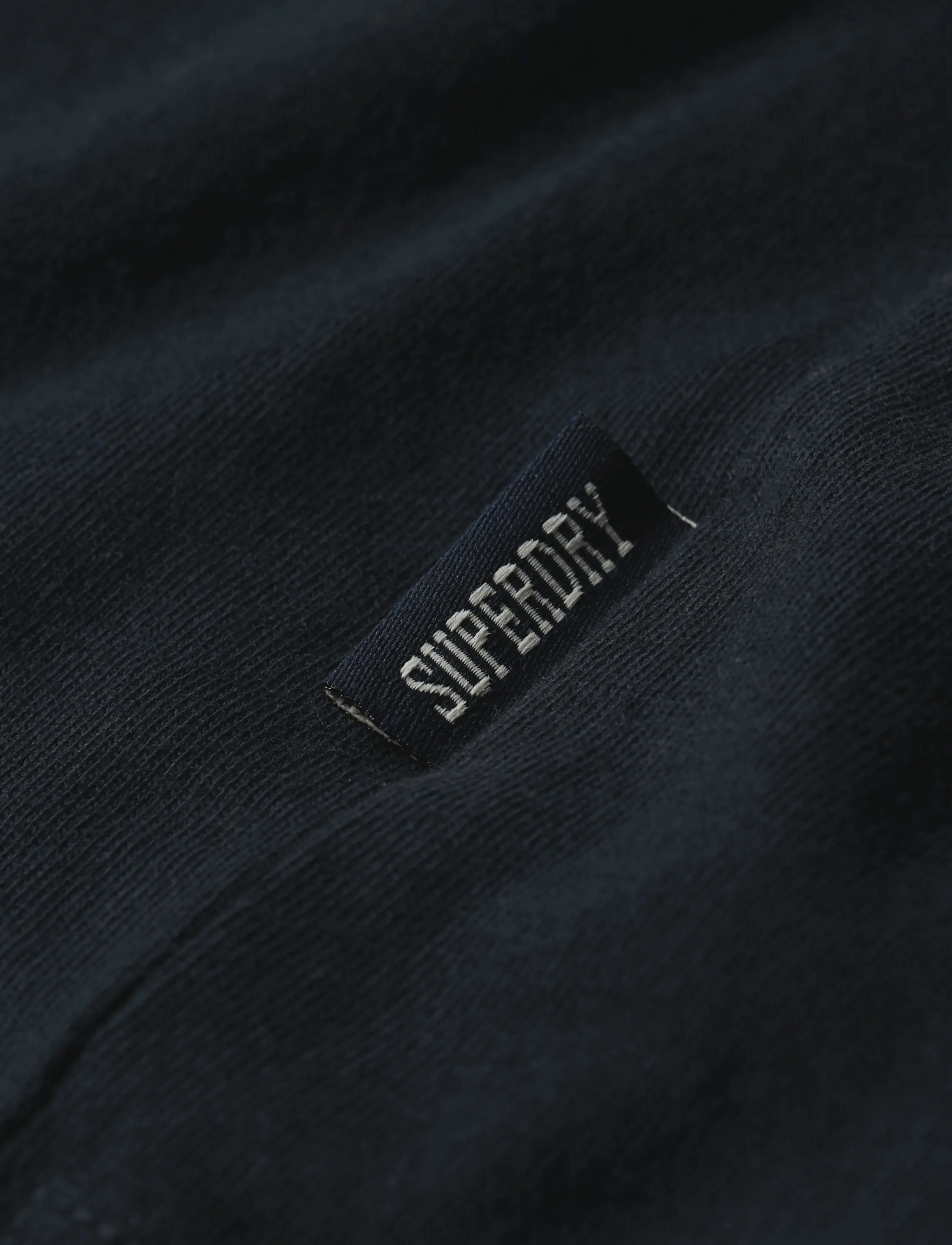 Superdry - VINTAGE LOGO EMB TEE - laveste priser - eclipse navy - 5