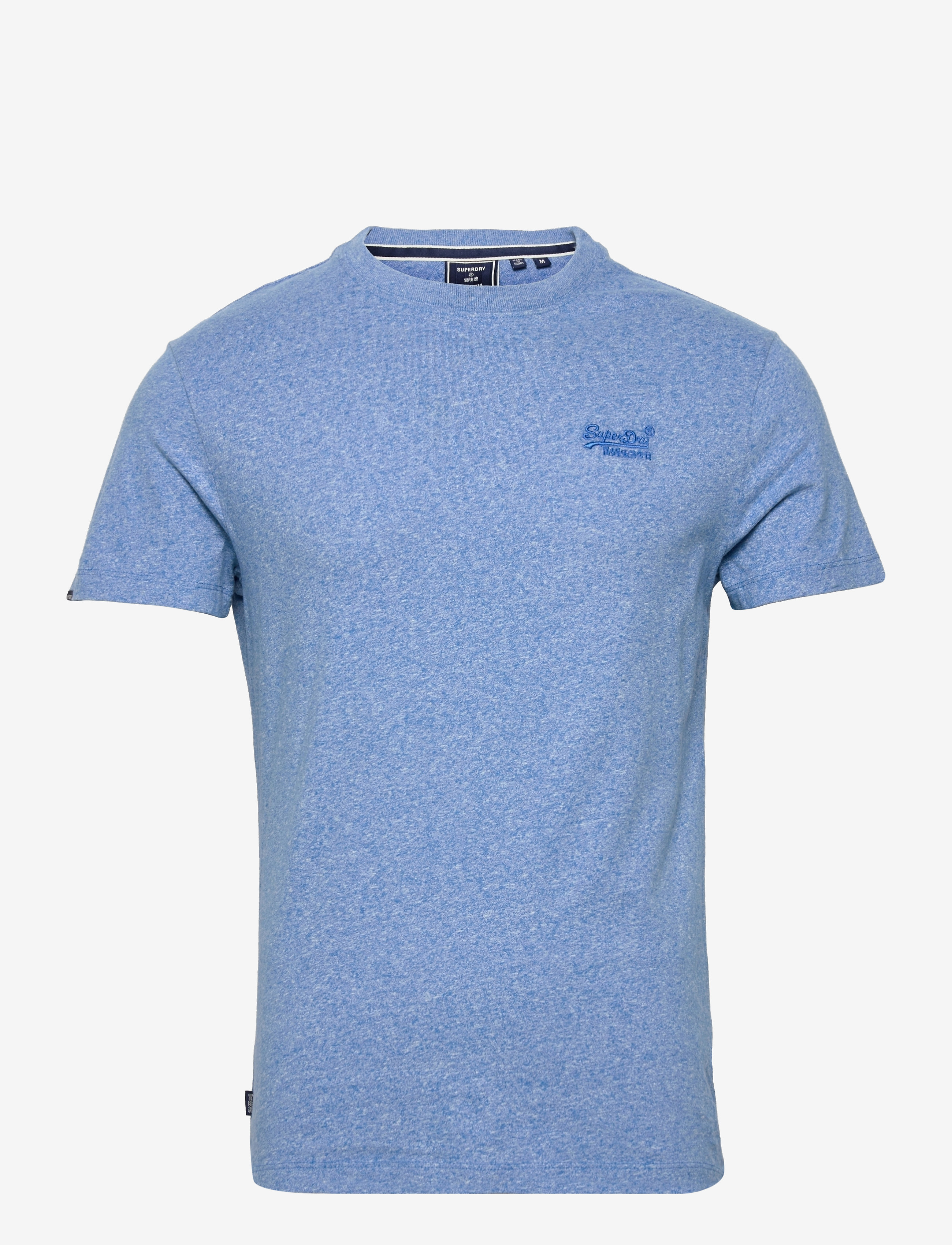 Superdry ESSENTIAL LOGO EMB TEE - Riided - FRESH BLUE GRIT / blue